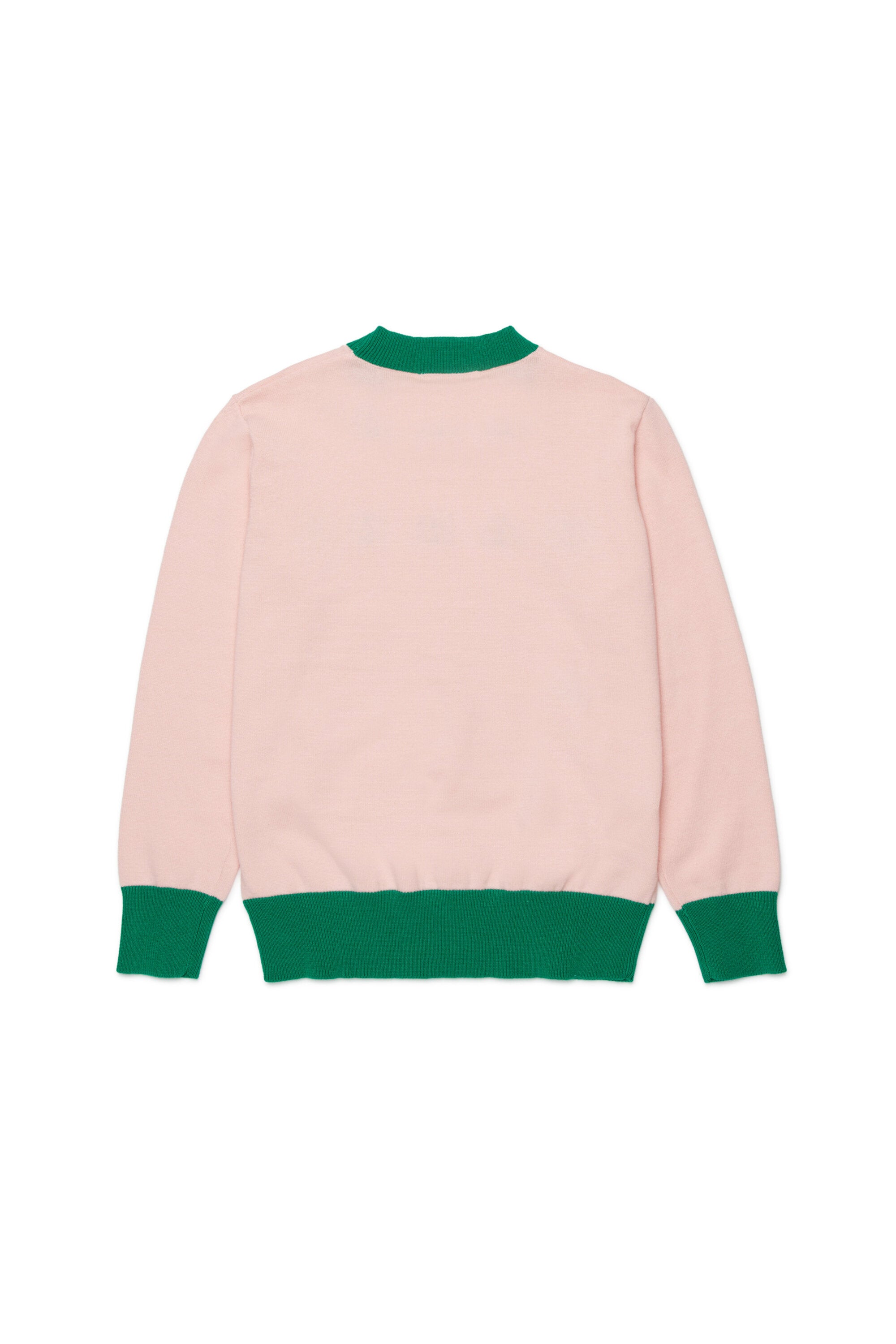 Crew-neck pullover with logo