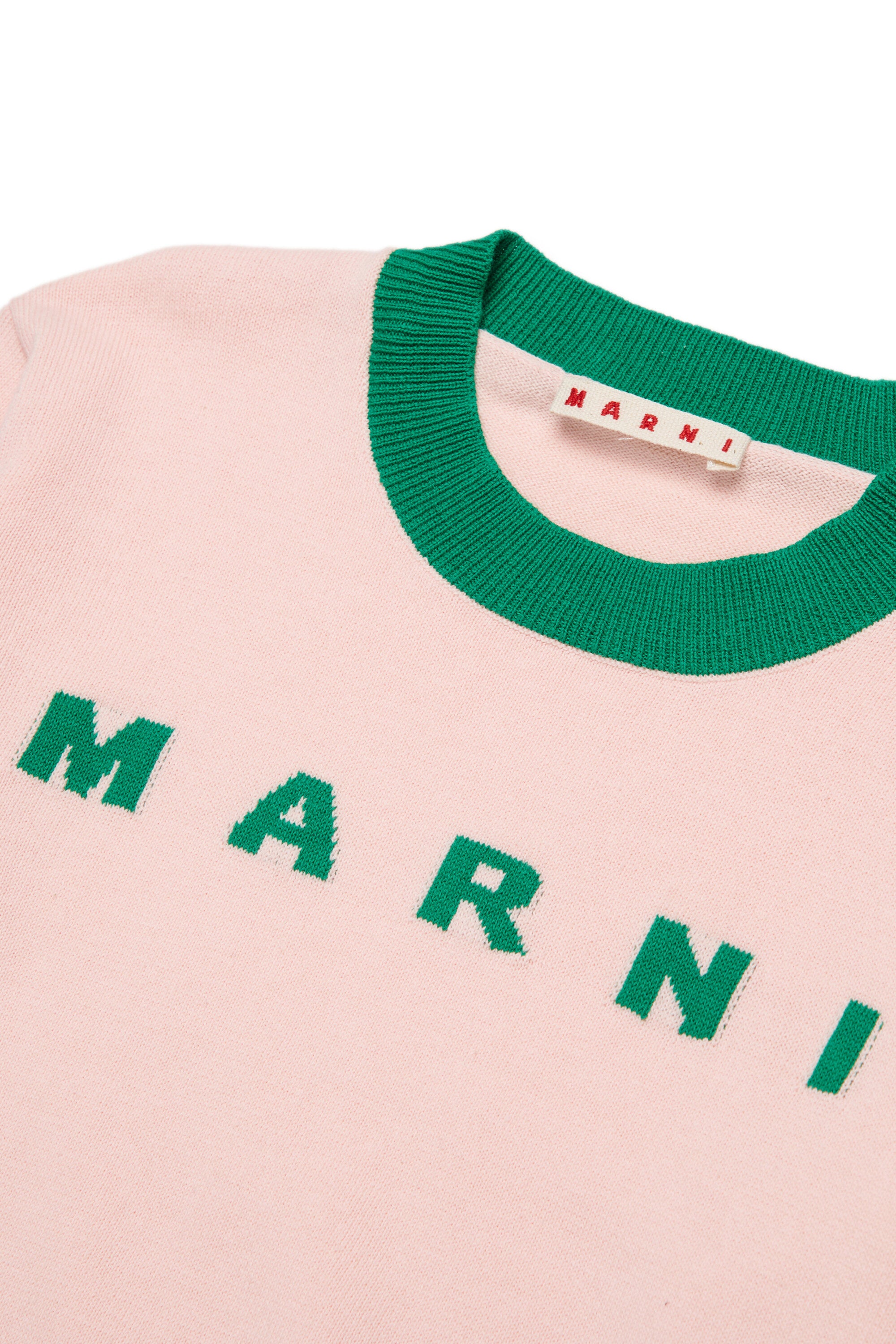 Jersey de cuello redondo con logo