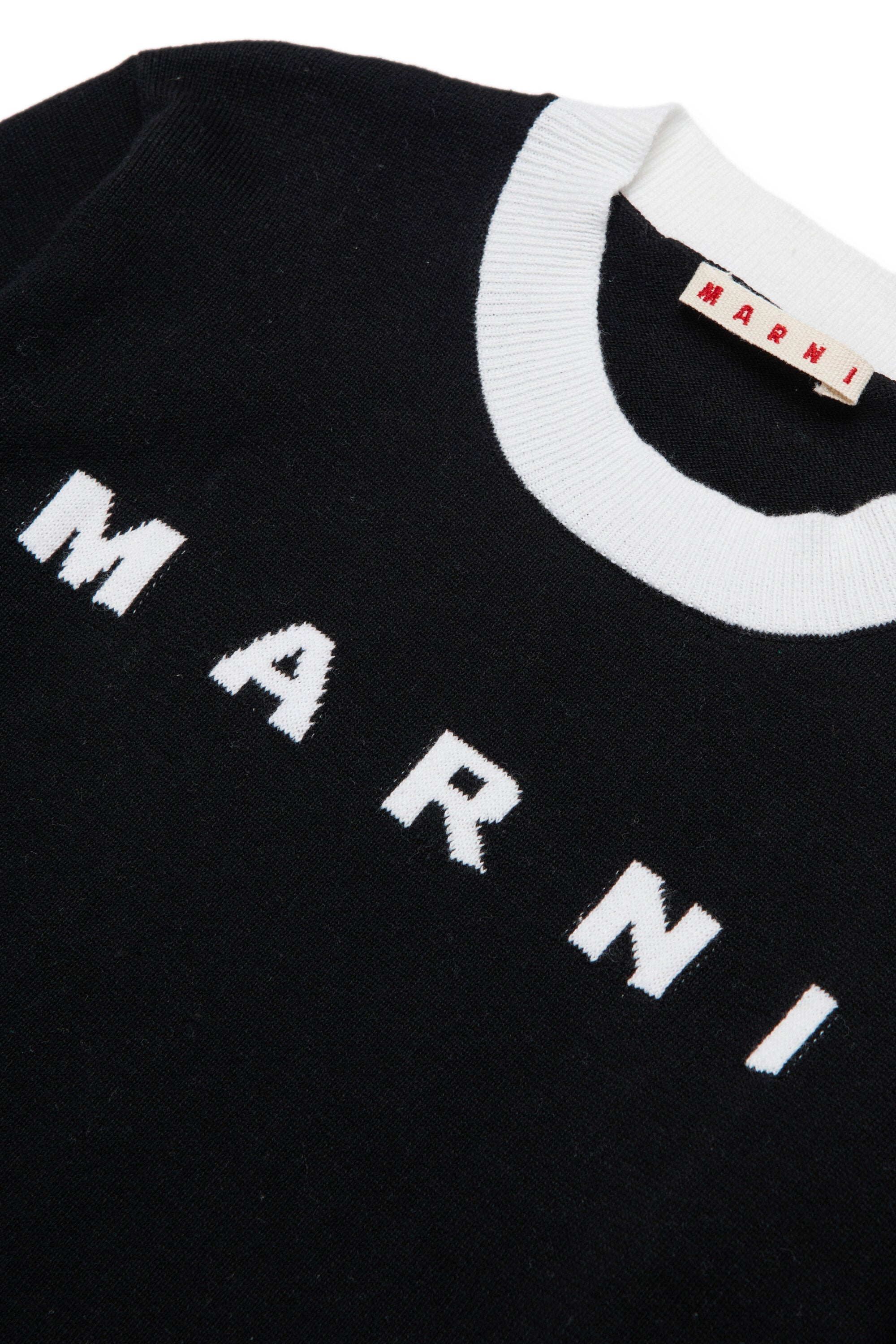 Jersey de cuello redondo con logo