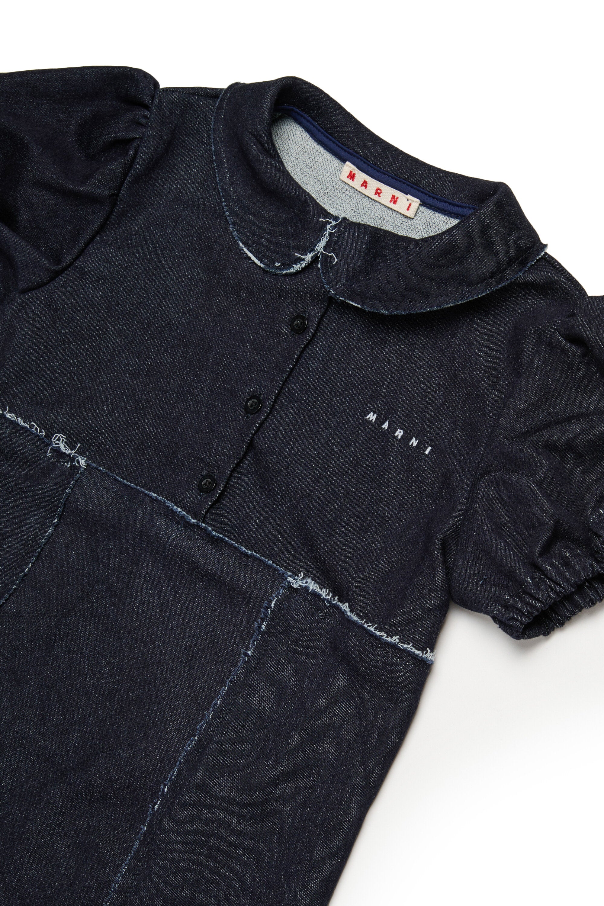 Vestido camisero de manga corta