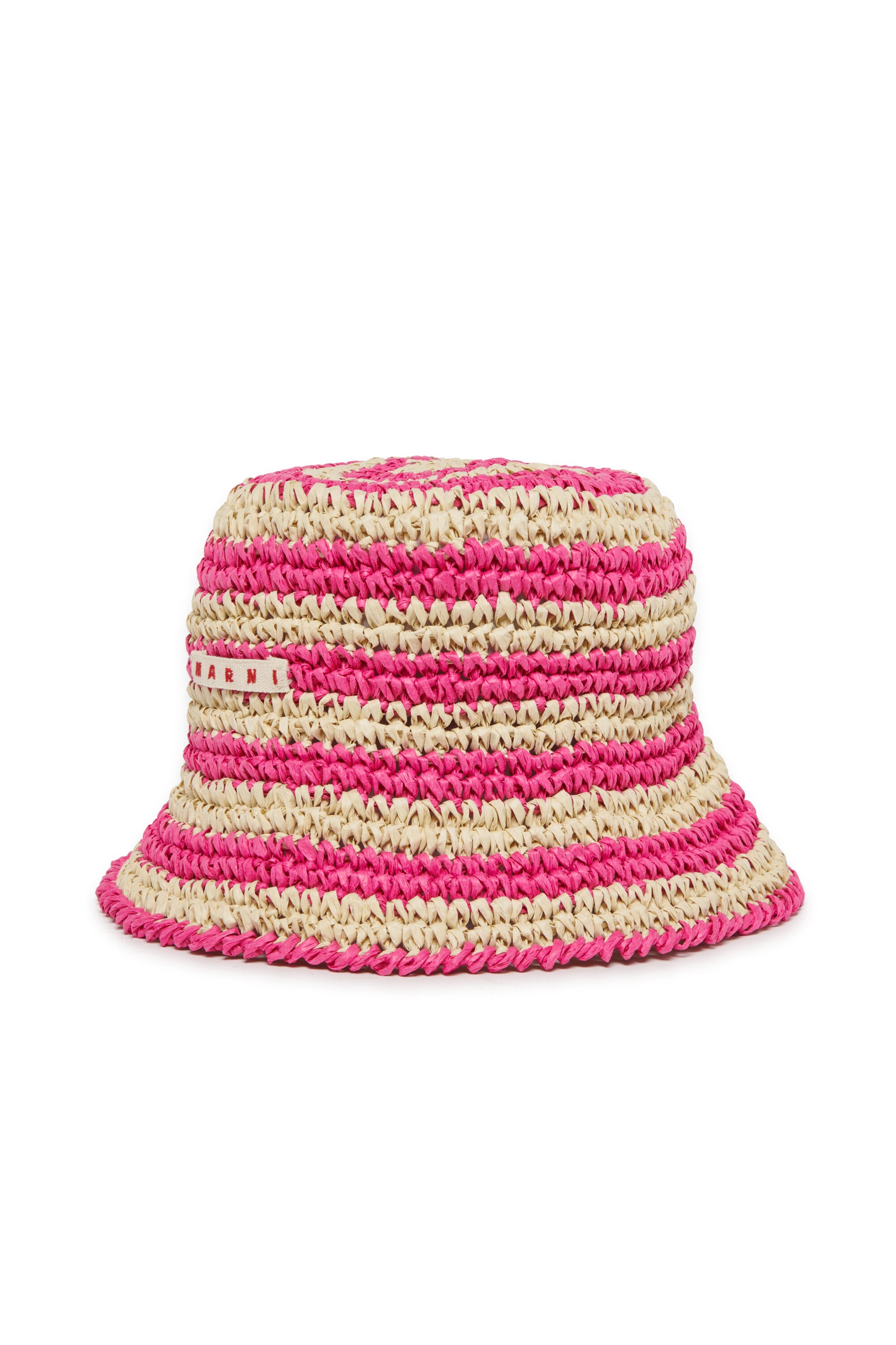 Sombrero de pescador en efecto rafia