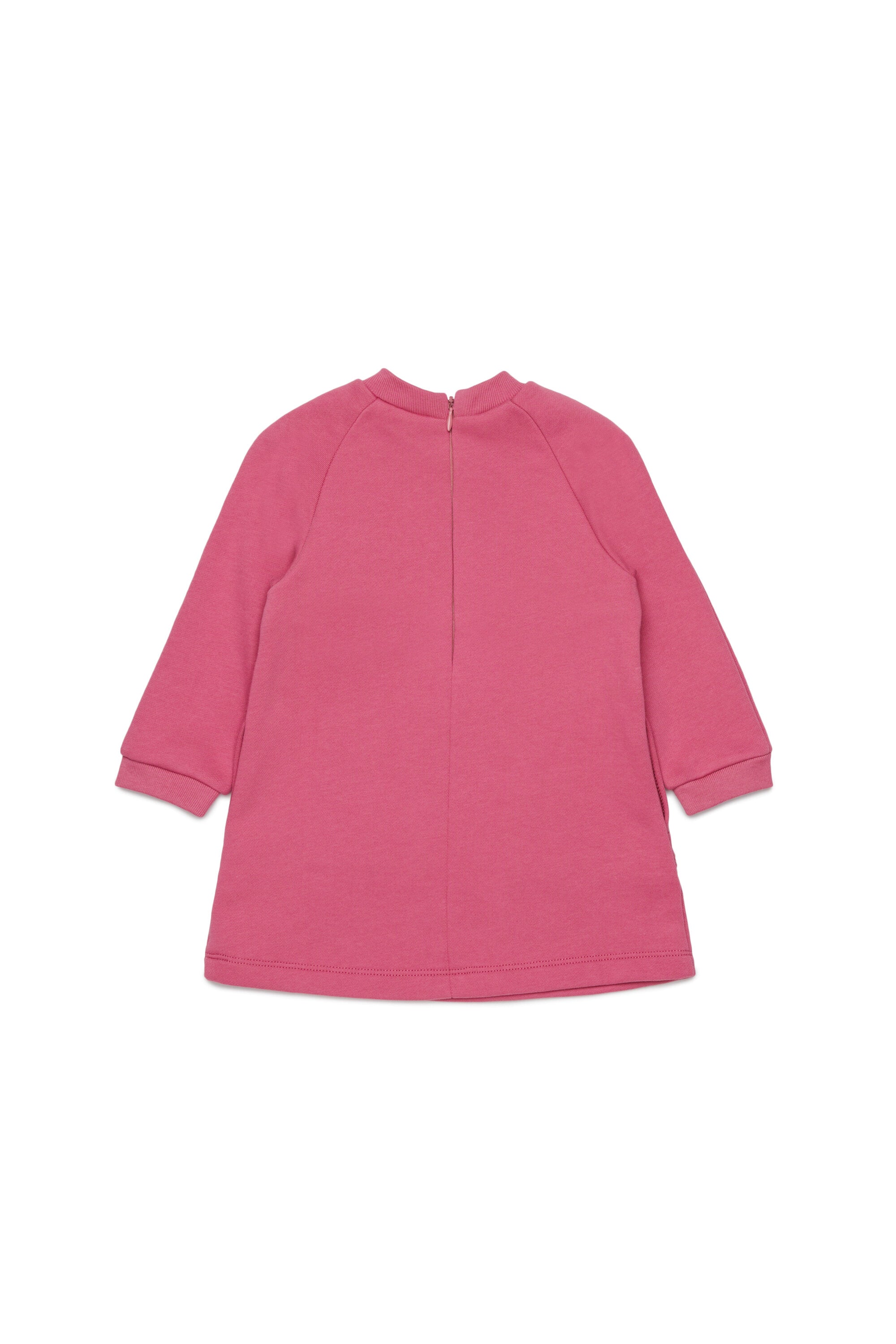 Fleece dress with logo