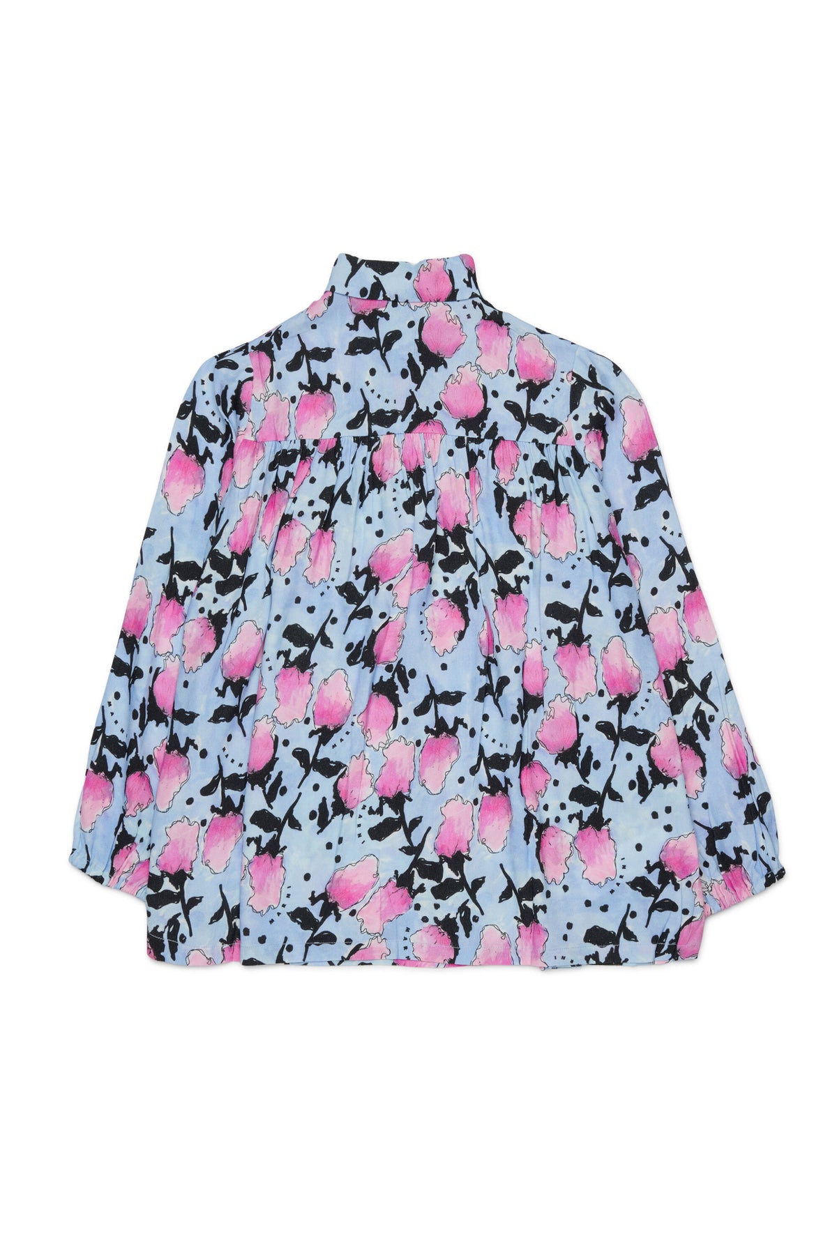 Camisa de manga larga con estampado floral