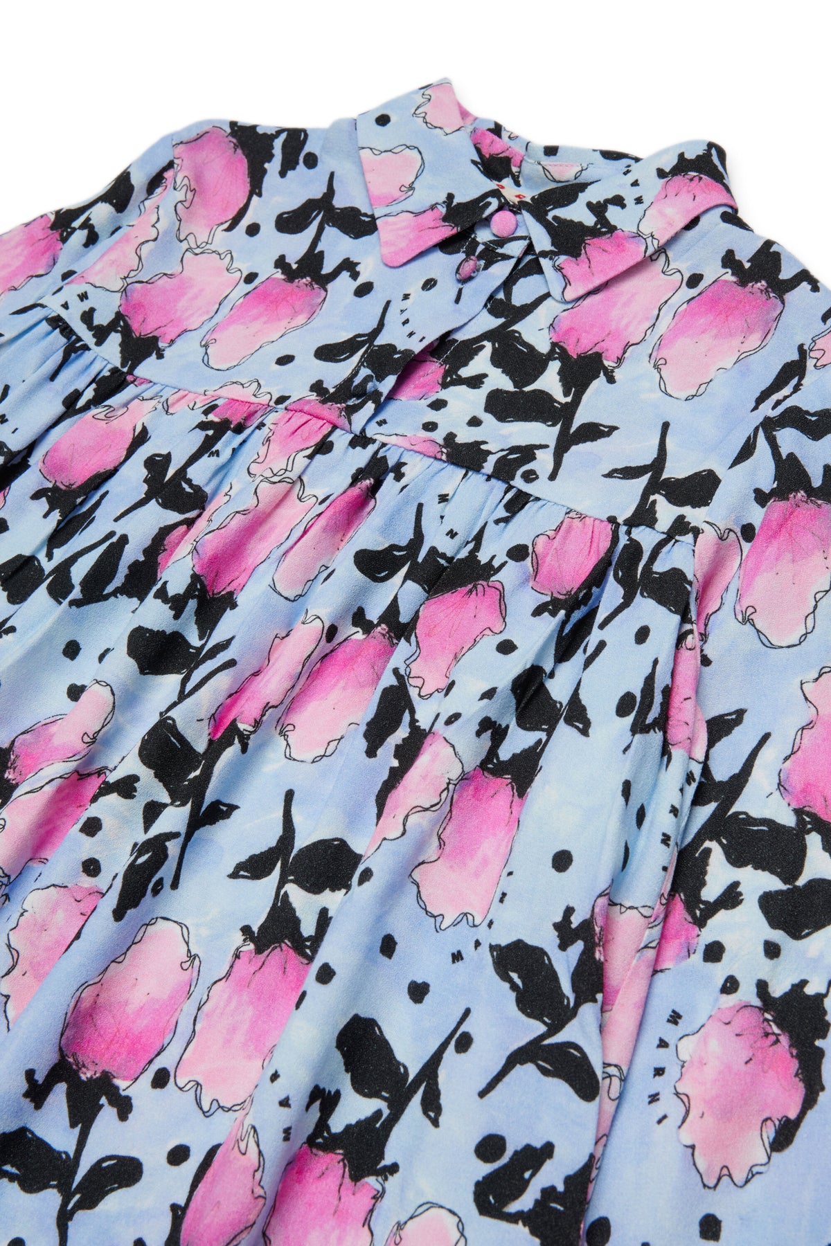 Camisa de manga larga con estampado floral