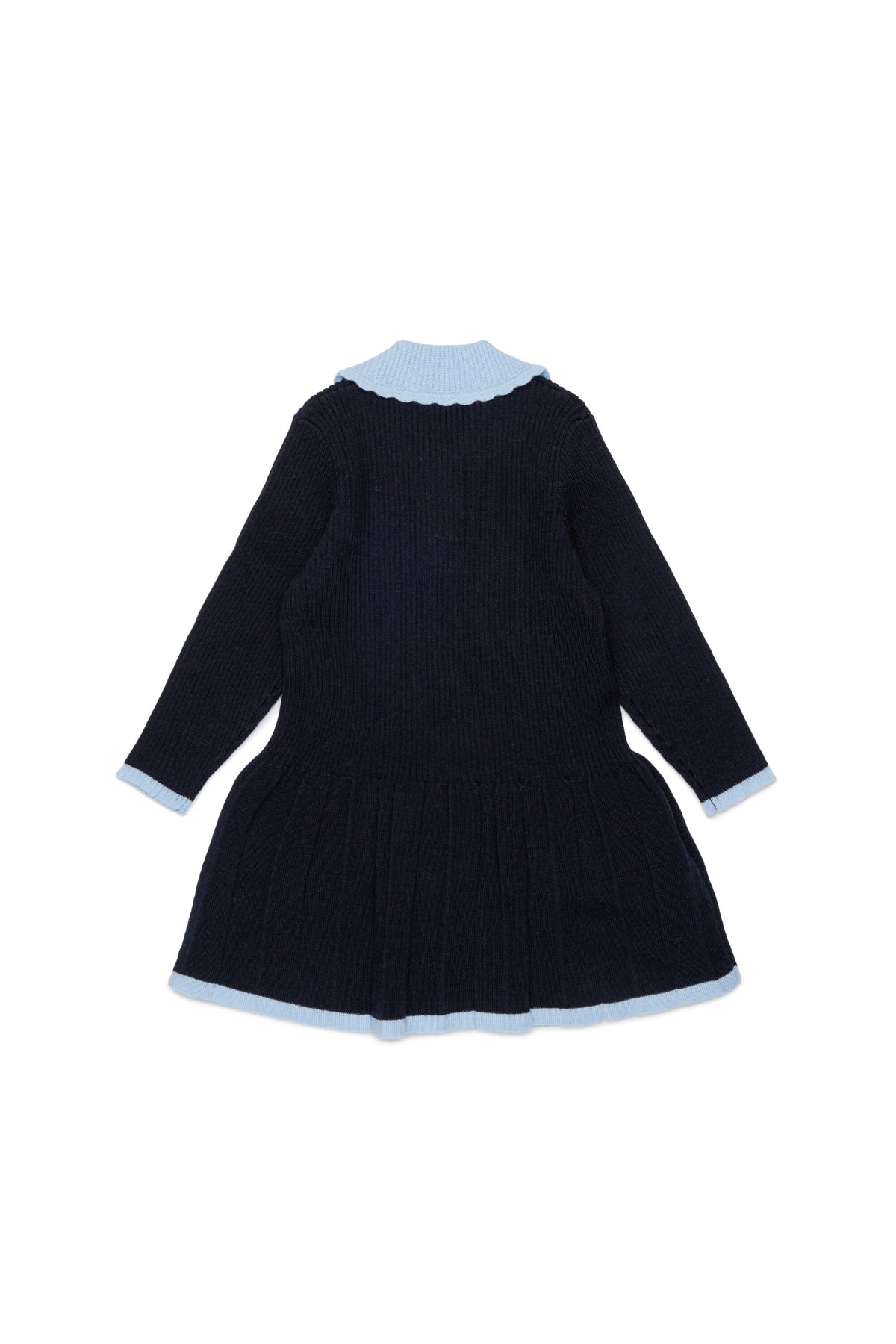 Vestido de punto con logo