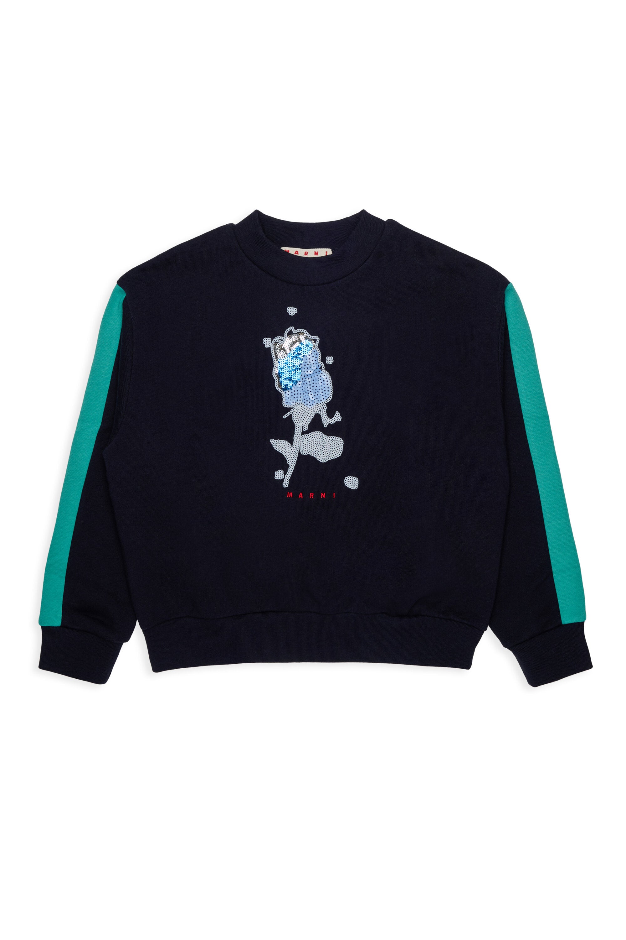 Sudadera de cuello redondo con logo