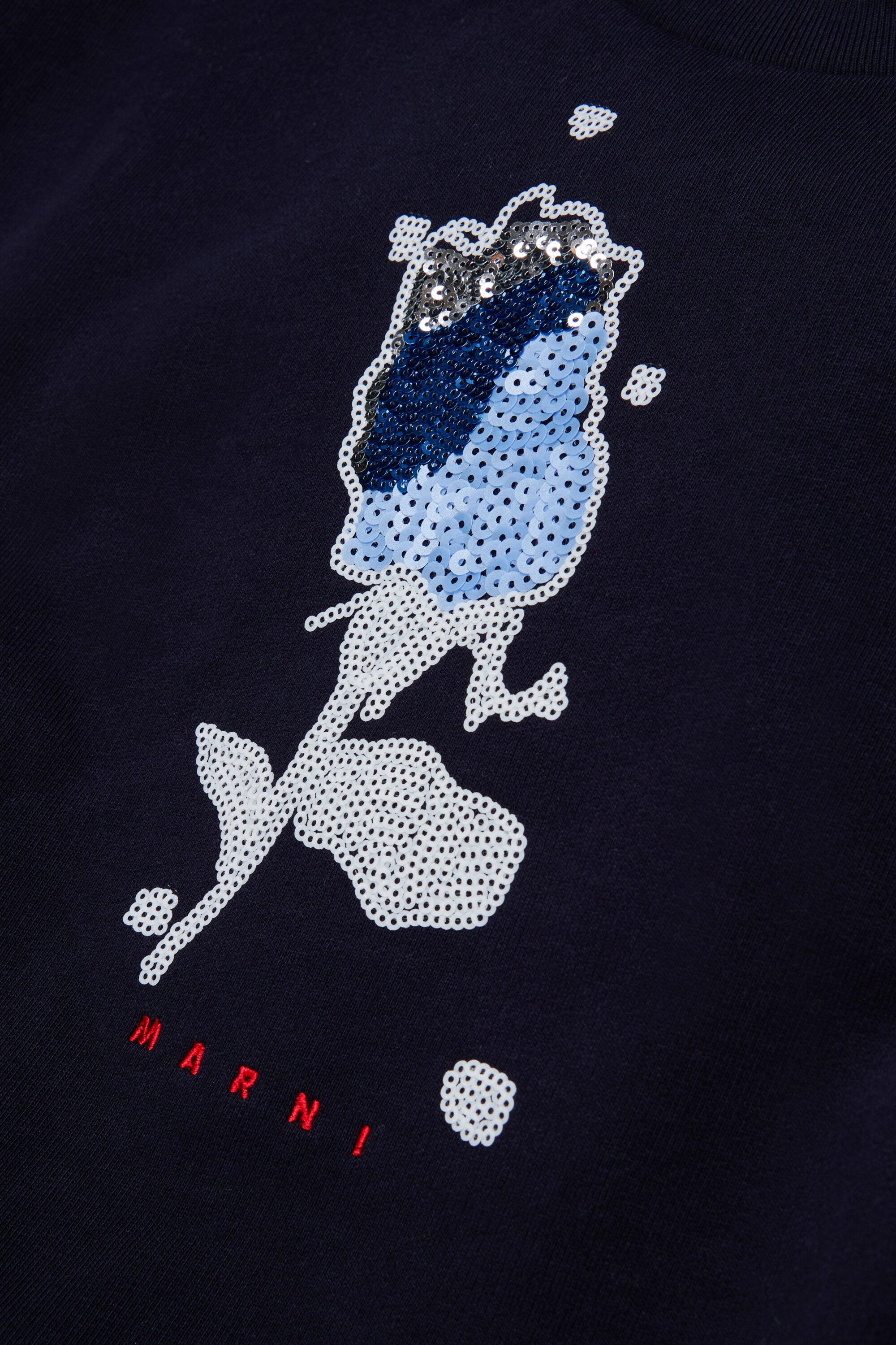 Sudadera de cuello redondo con logo