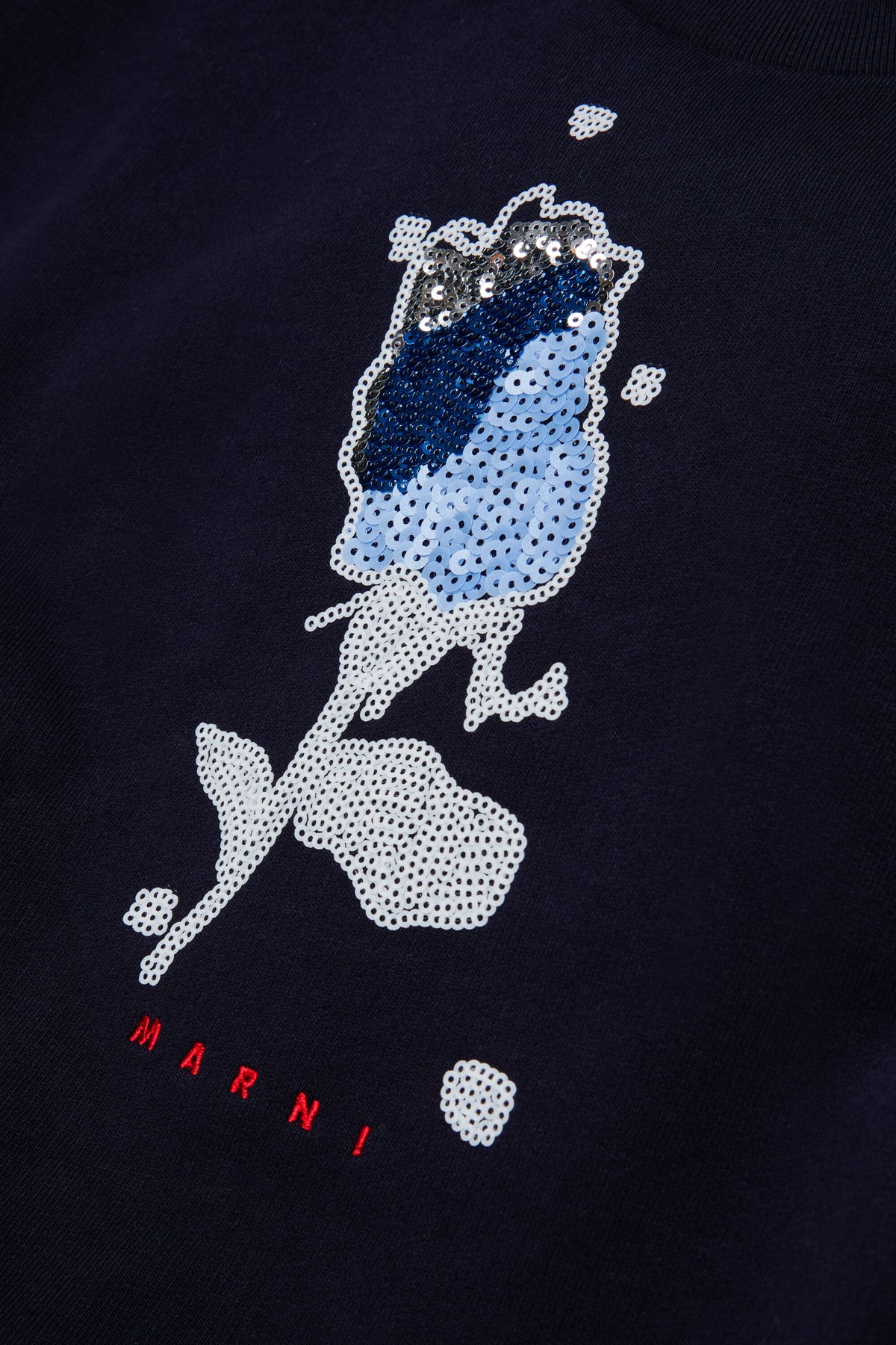 Sudadera de cuello redondo con logo