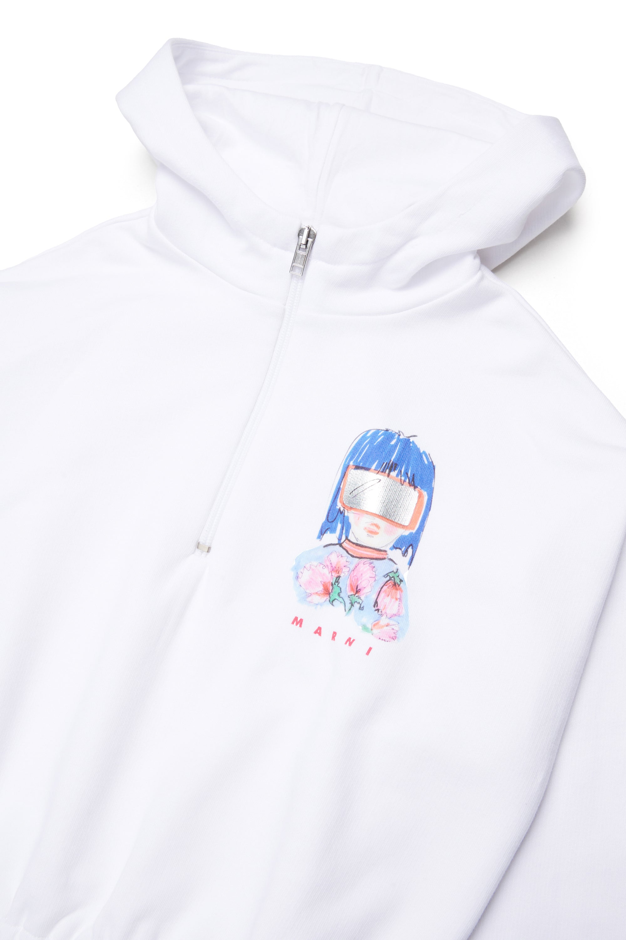 Hooded sweatshirt with logo