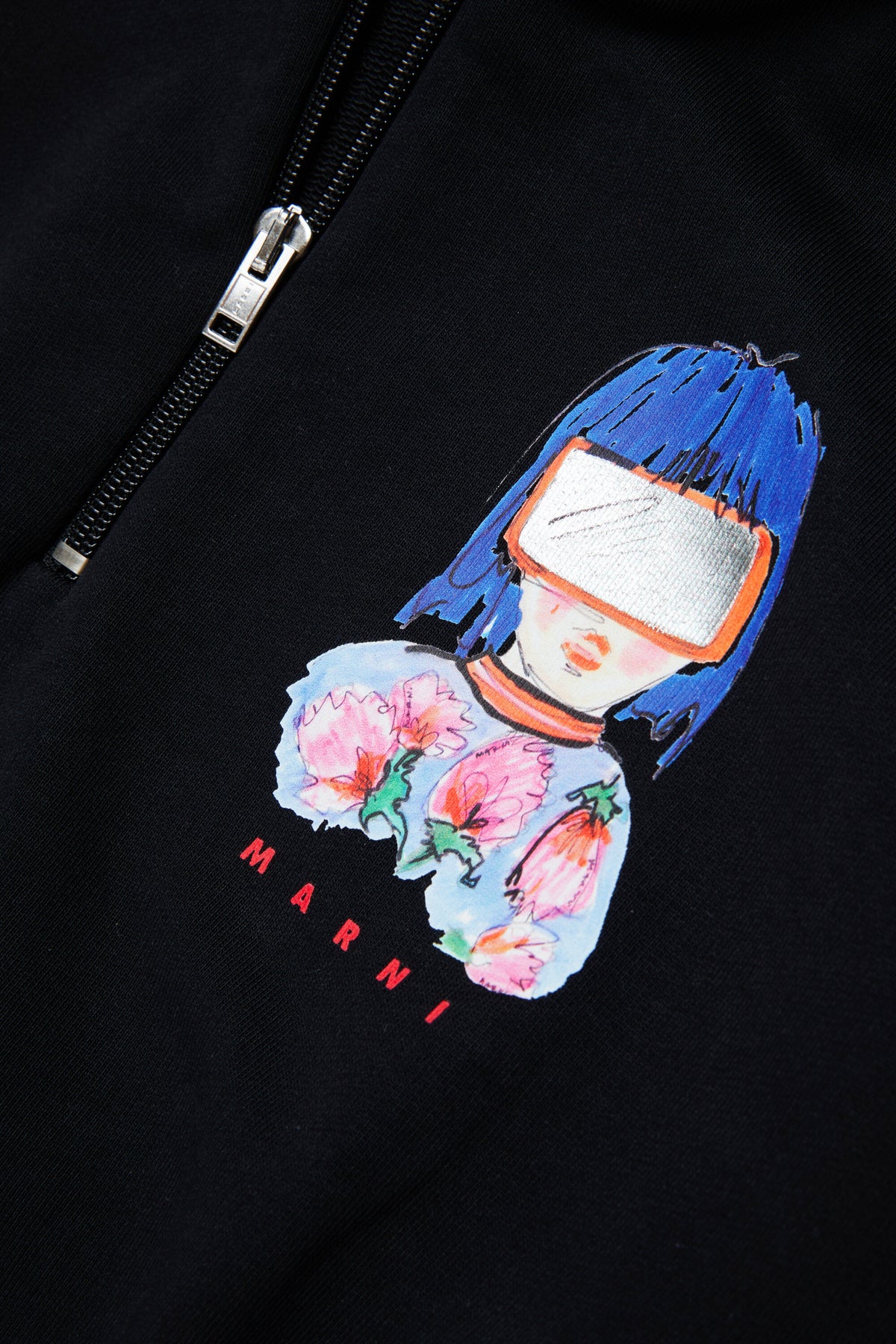 Sudadera con capucha y logo
