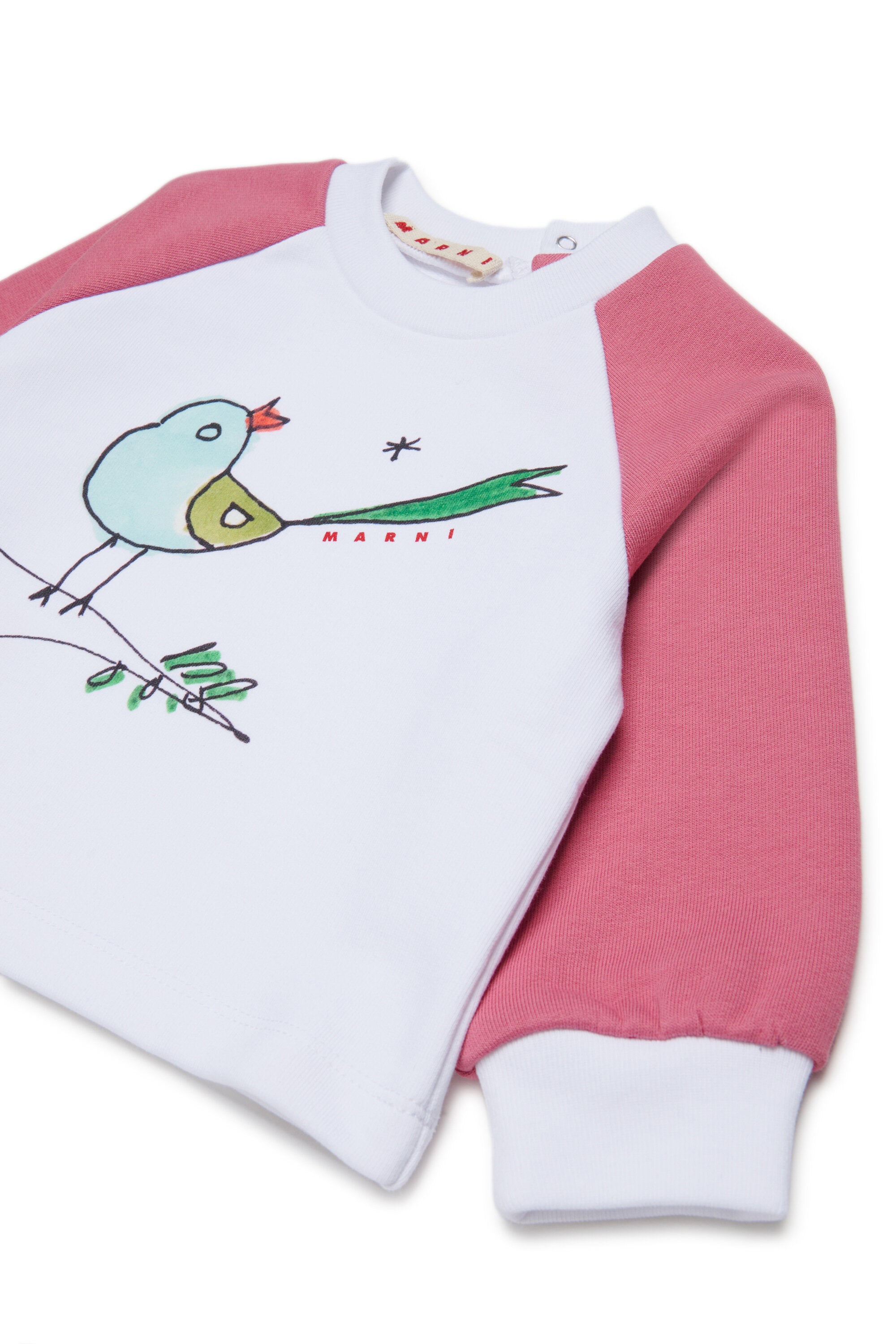 Sudadera de cuello redondo con logo