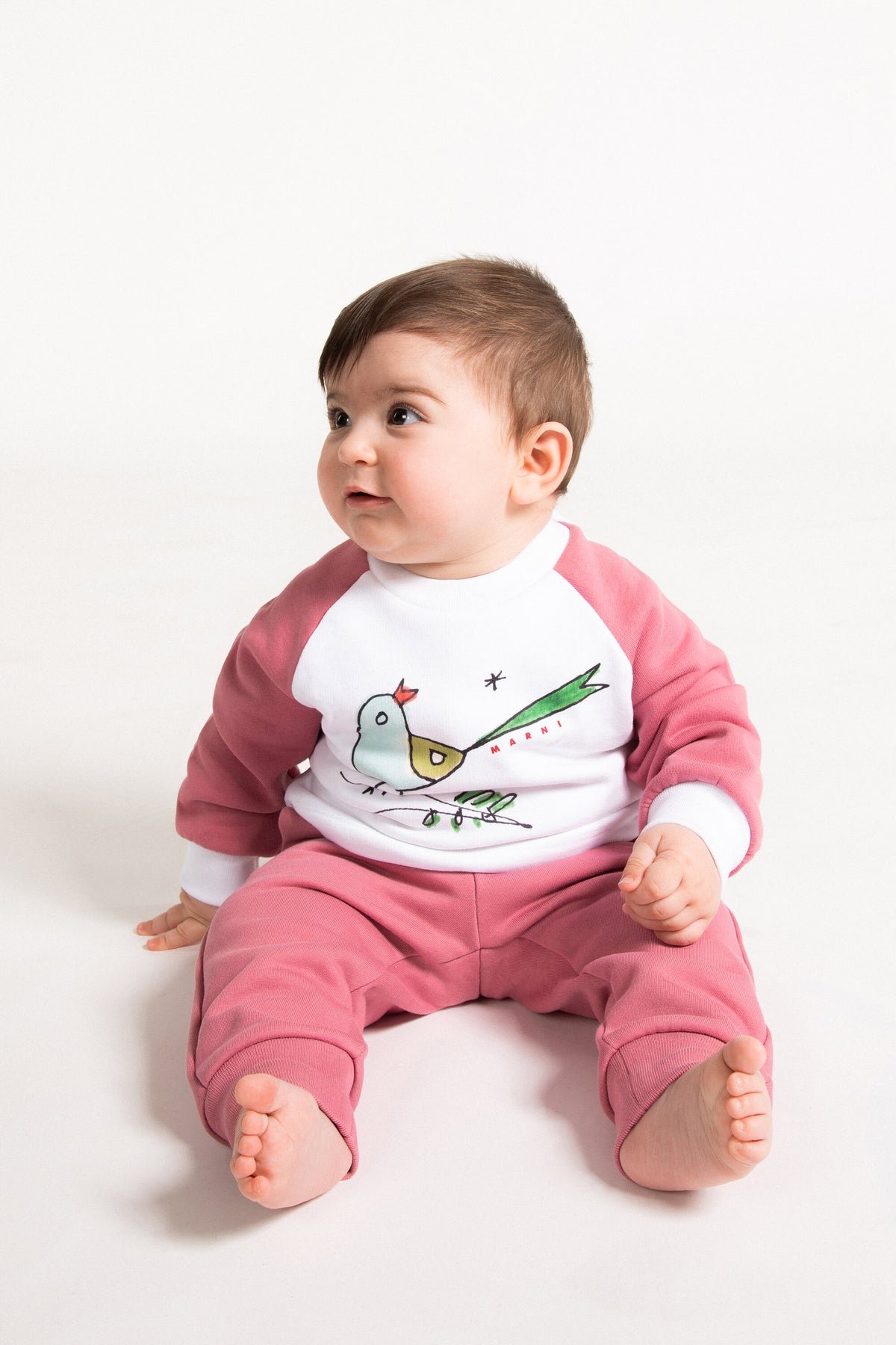 Sudadera de cuello redondo con logo