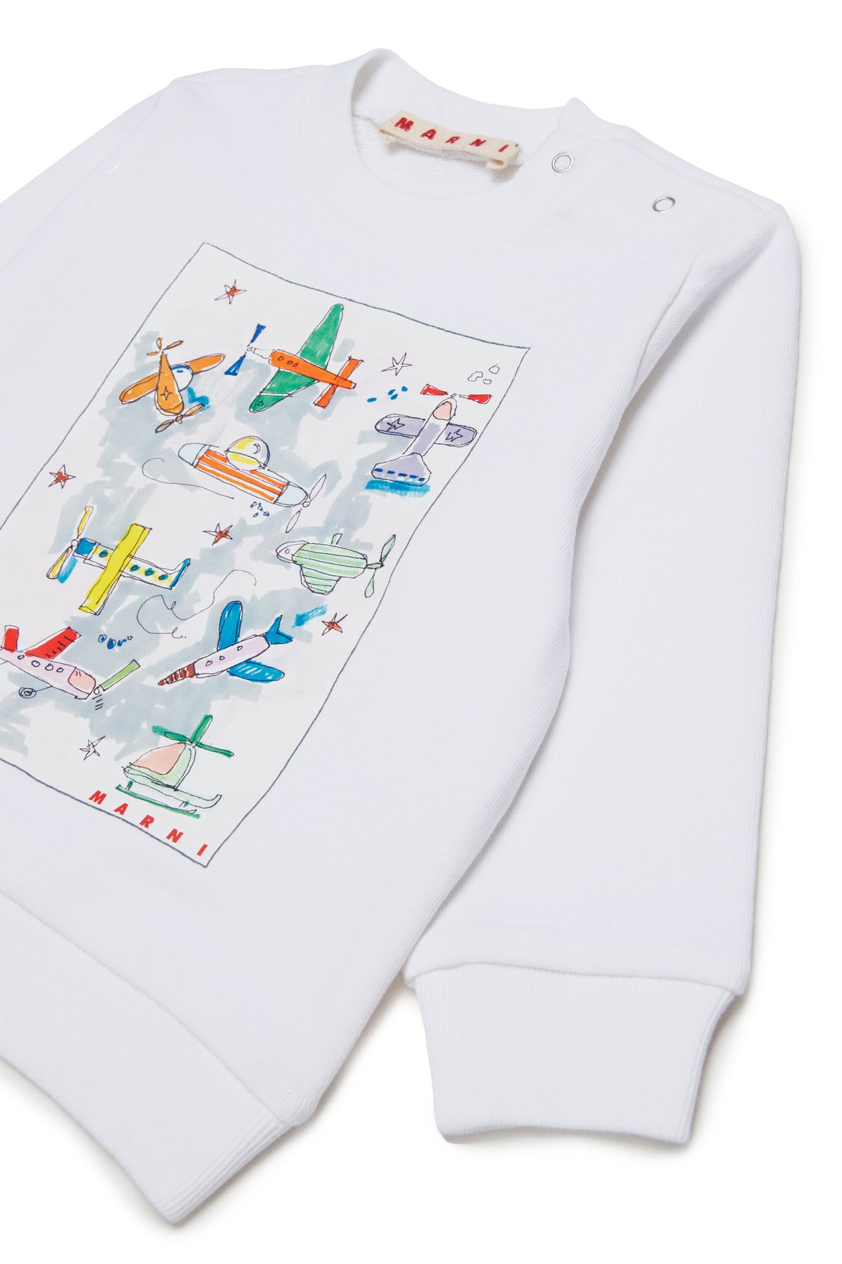 Sudadera de cuello redondo con logo