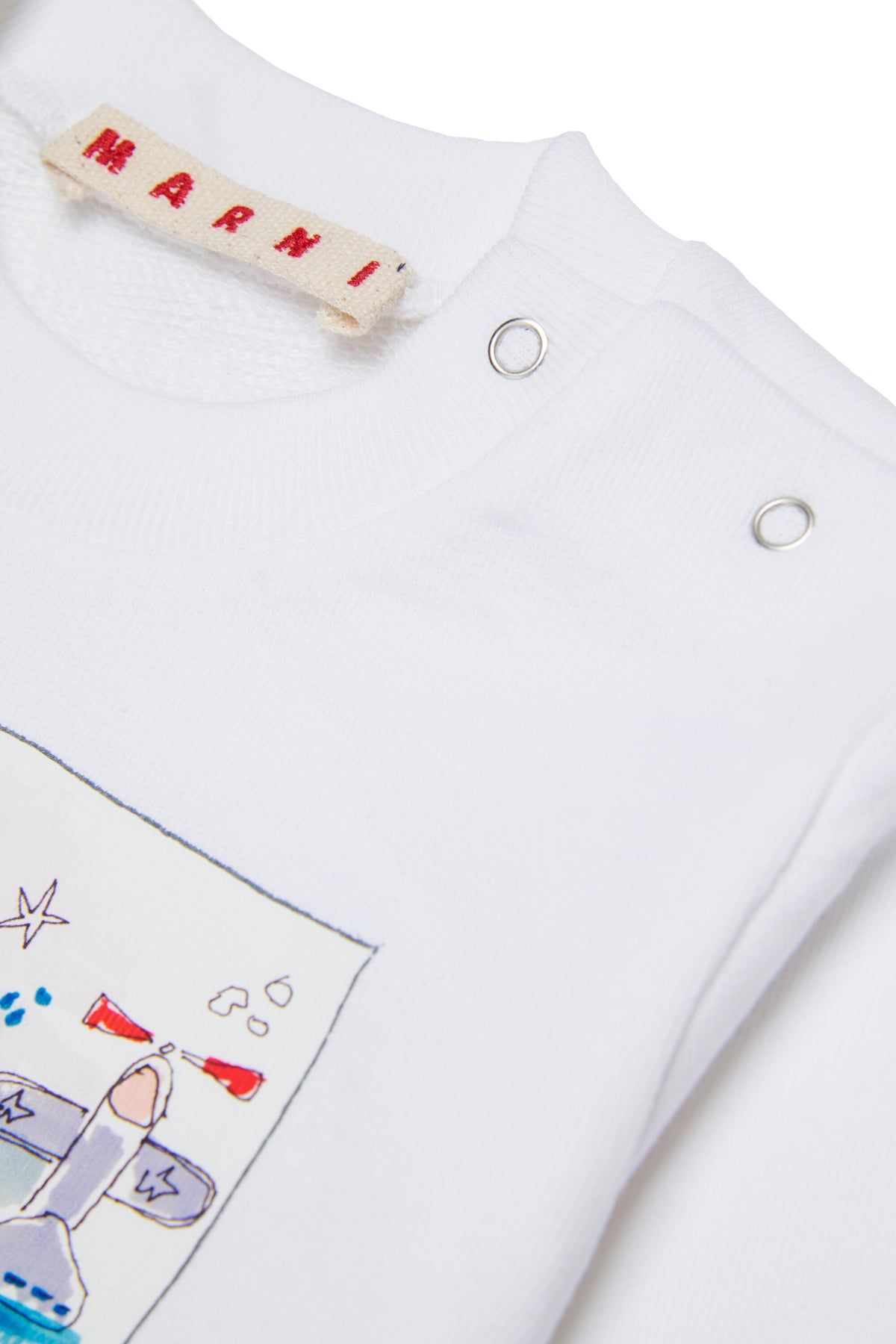 Sudadera de cuello redondo con logo