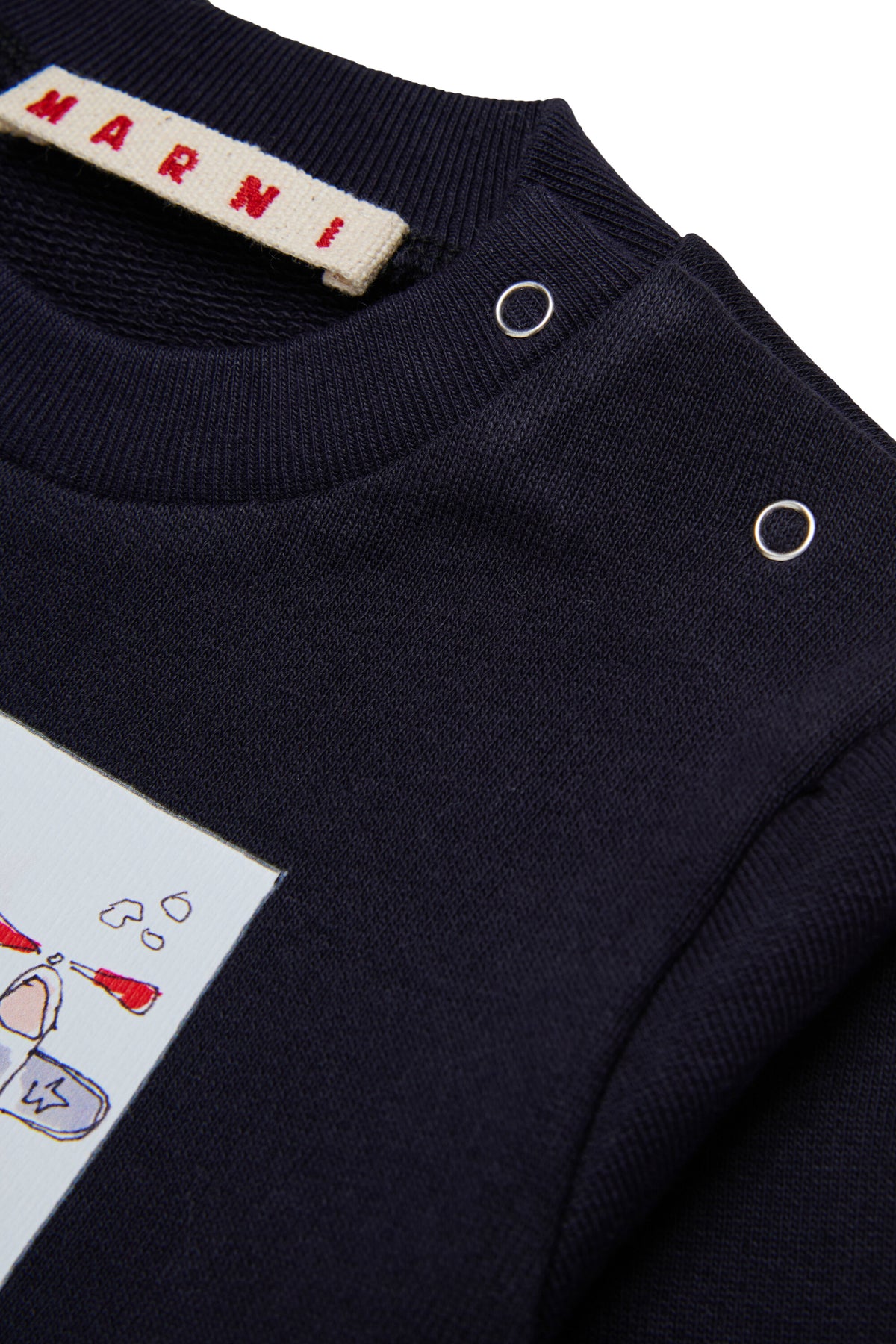 Sudadera de cuello redondo con logo