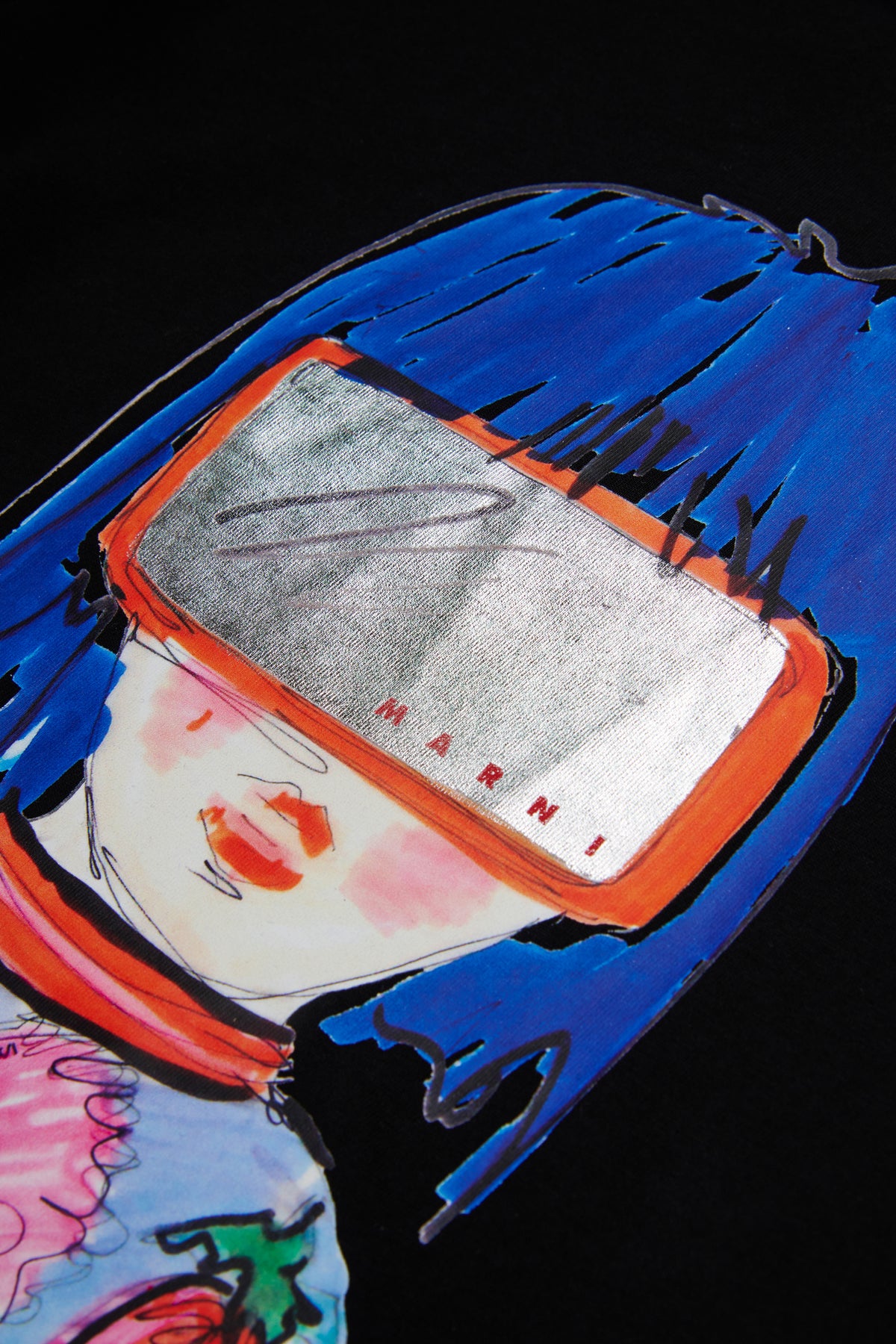 Camiseta de manga larga con estampado
