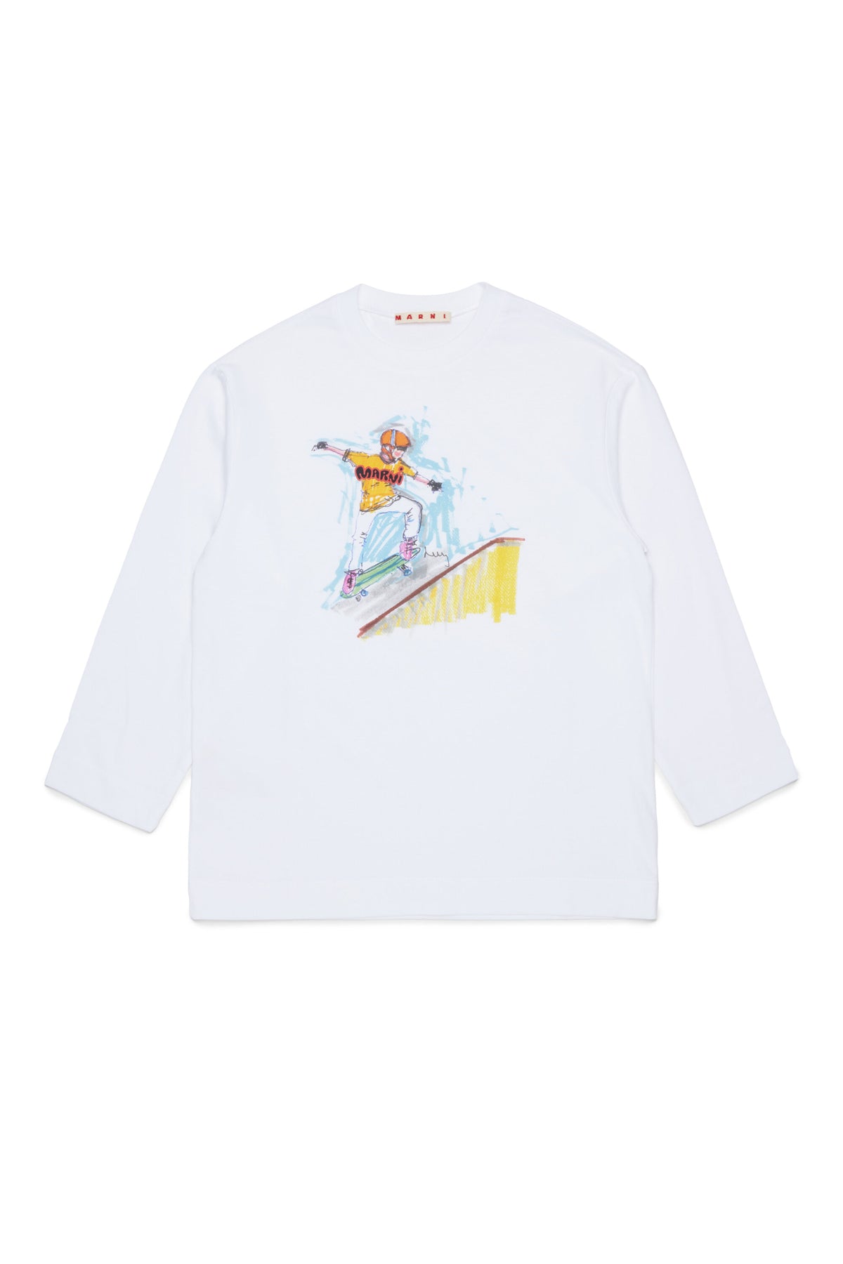 Camiseta de manga larga con logo