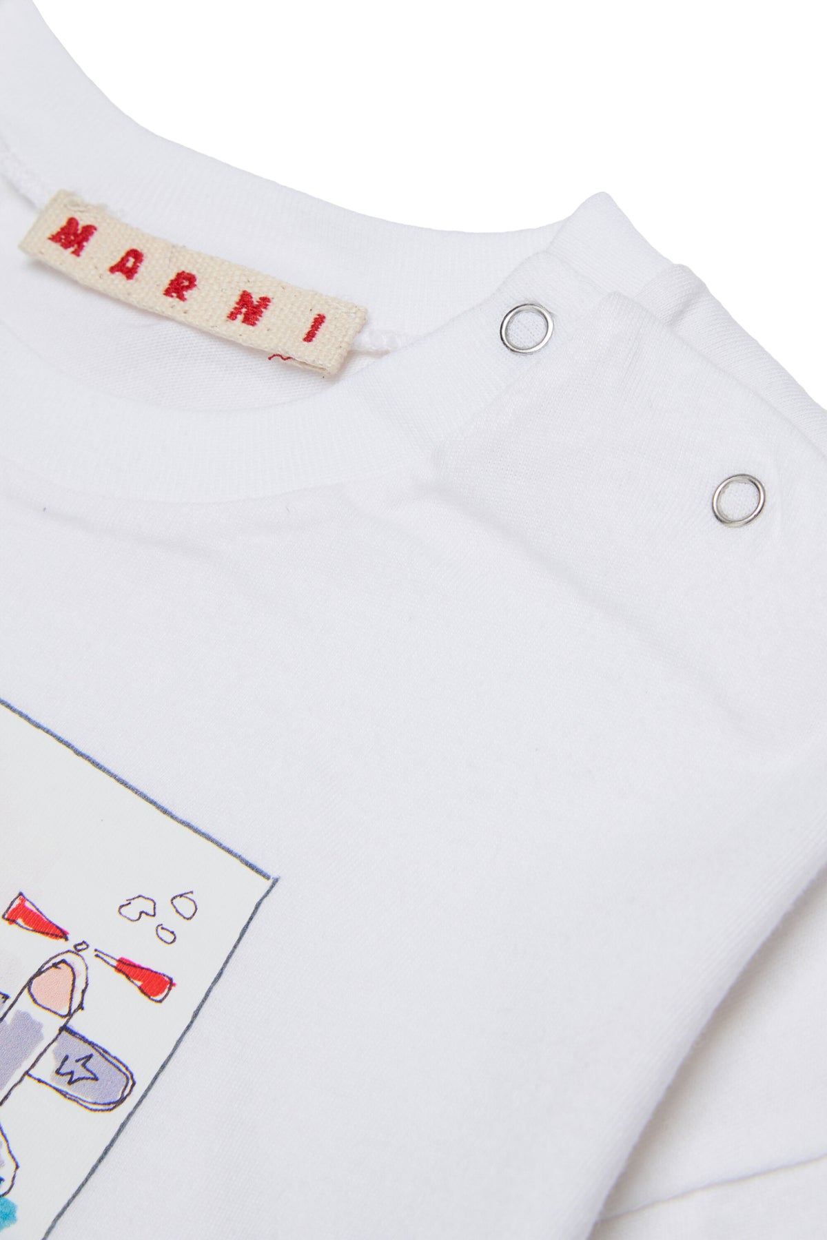 T-shirt with airplane print and logo