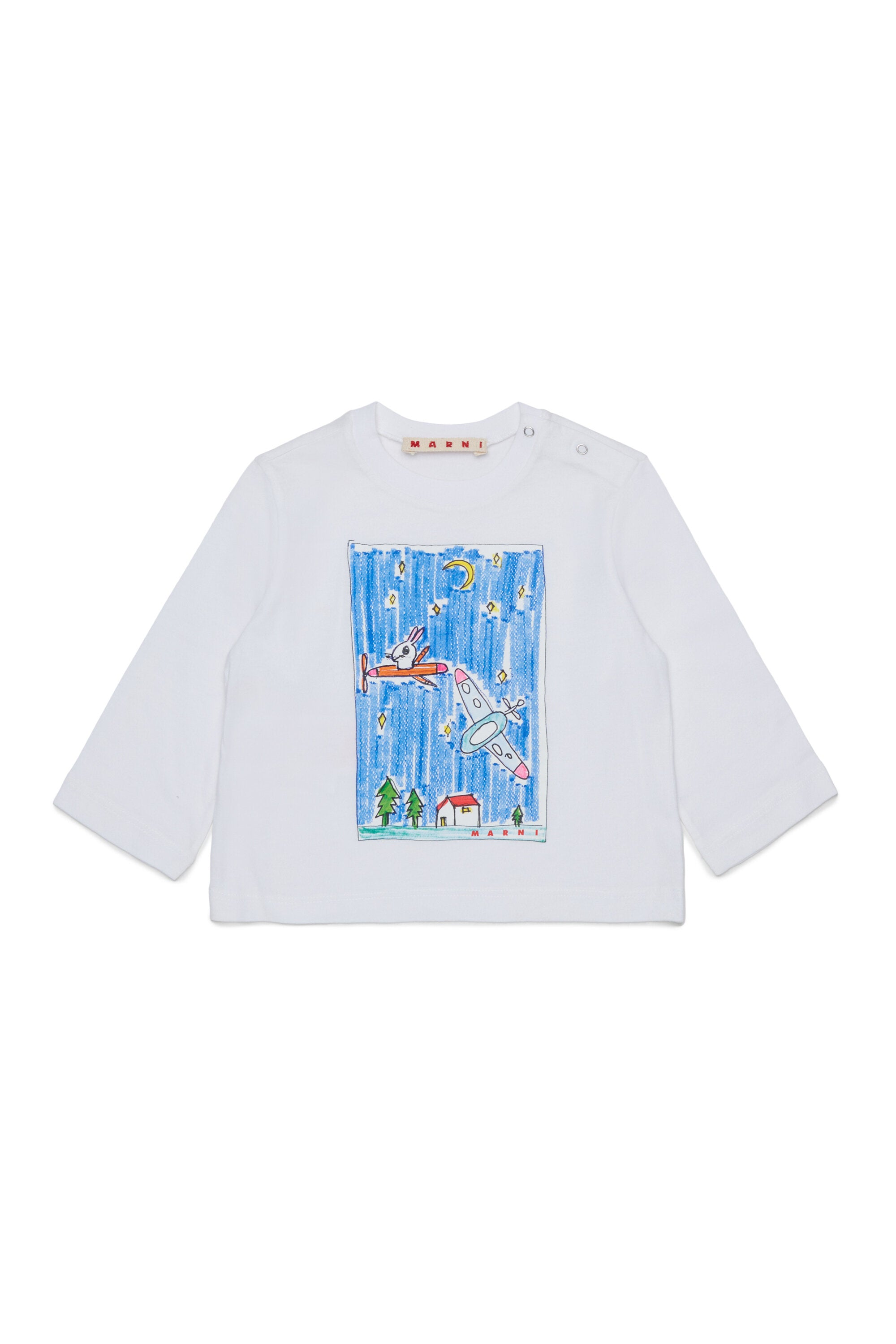 Camiseta de manga larga con logo