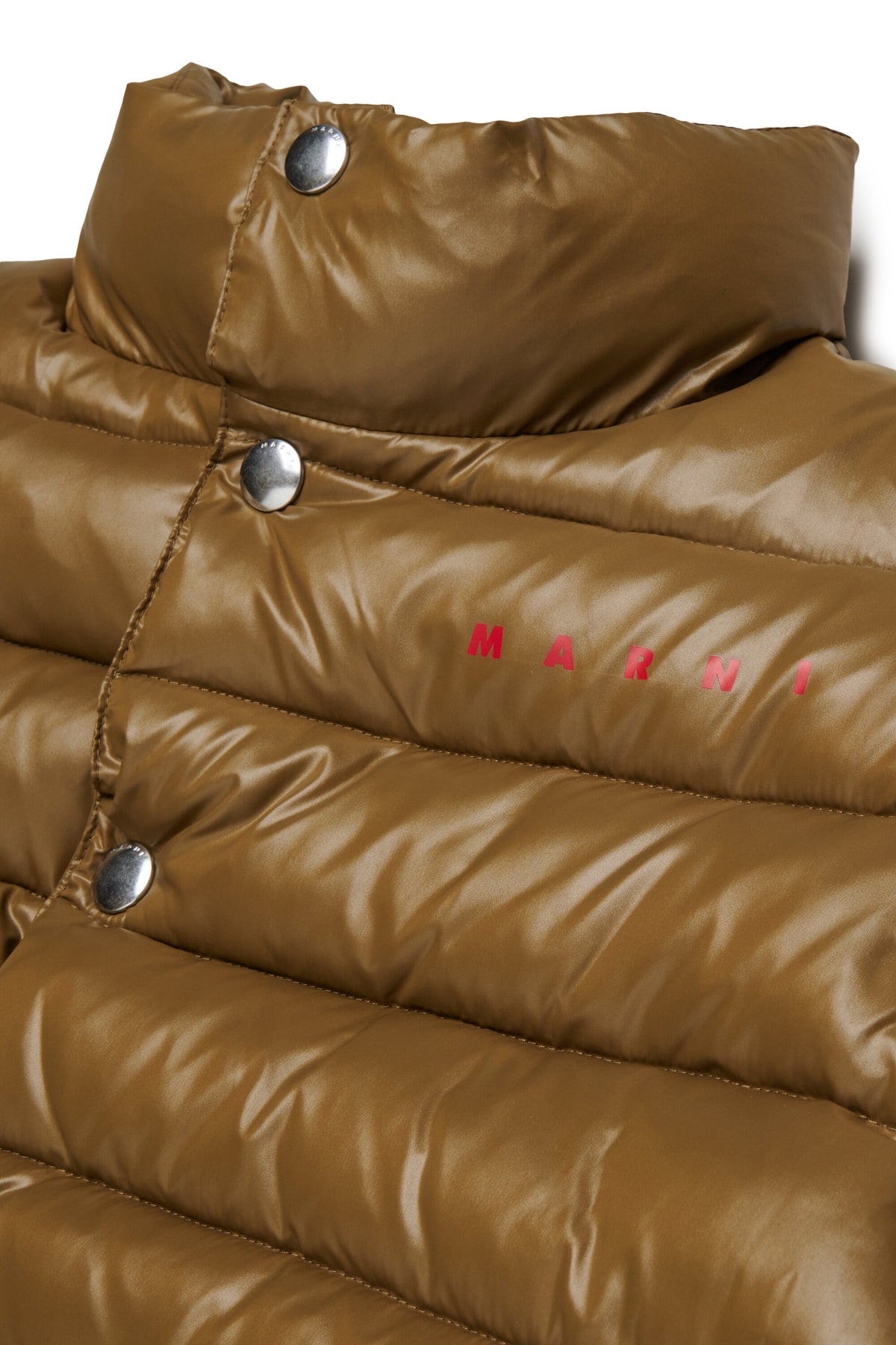 Chaqueta acolchada con logo