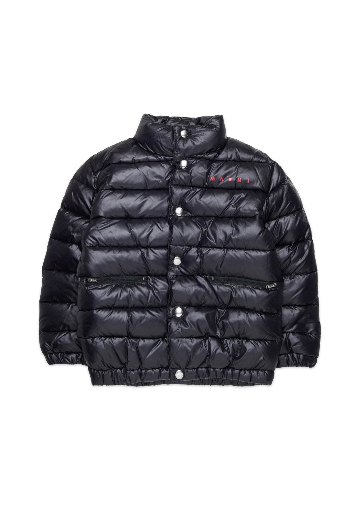 Chaqueta acolchada con logo