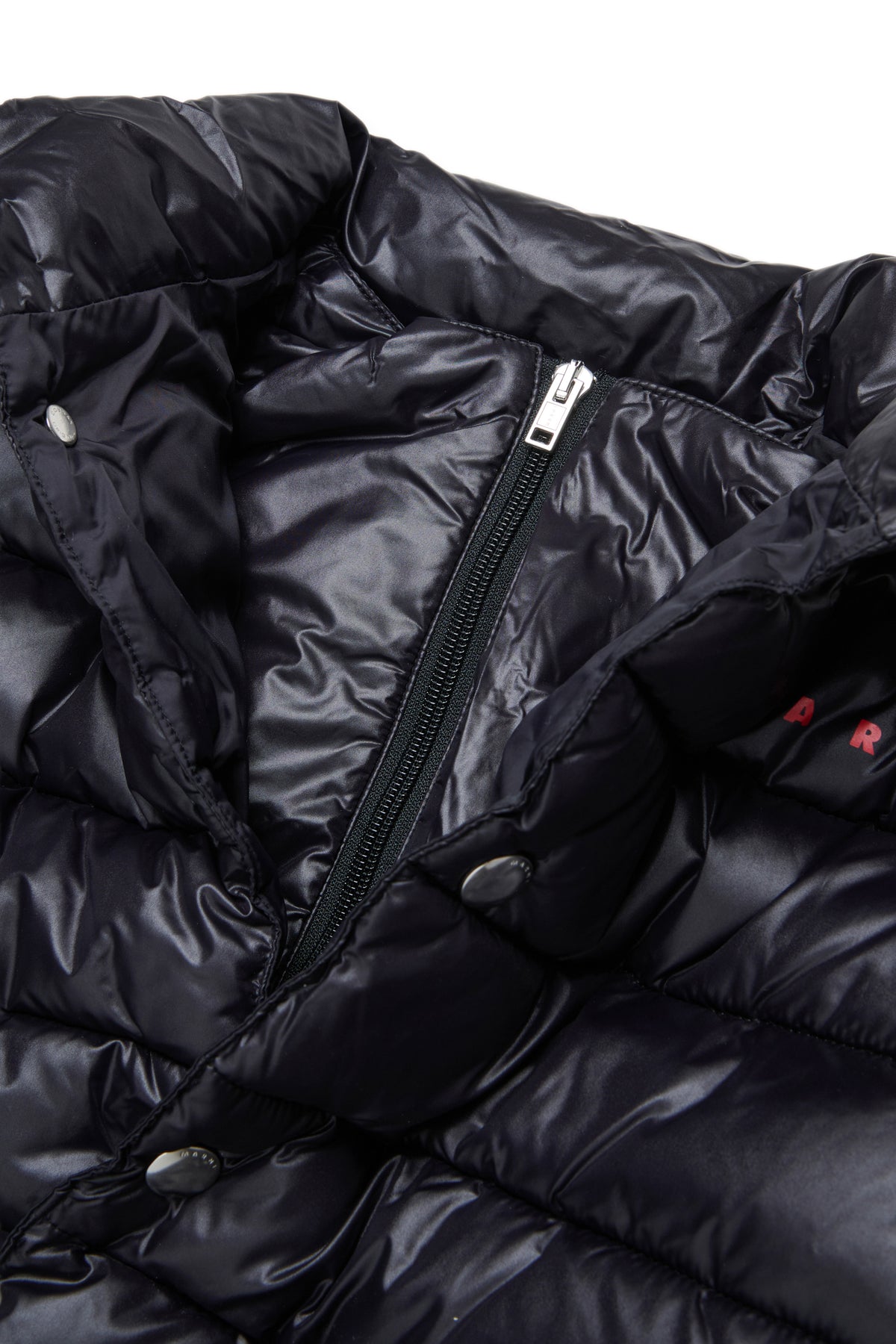 Padded jacket with logo