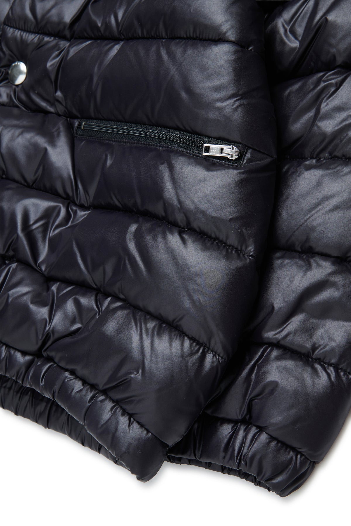 Padded jacket with logo