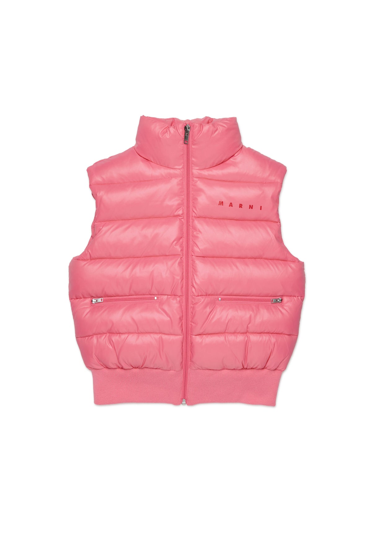 Sleeveless padded jacket