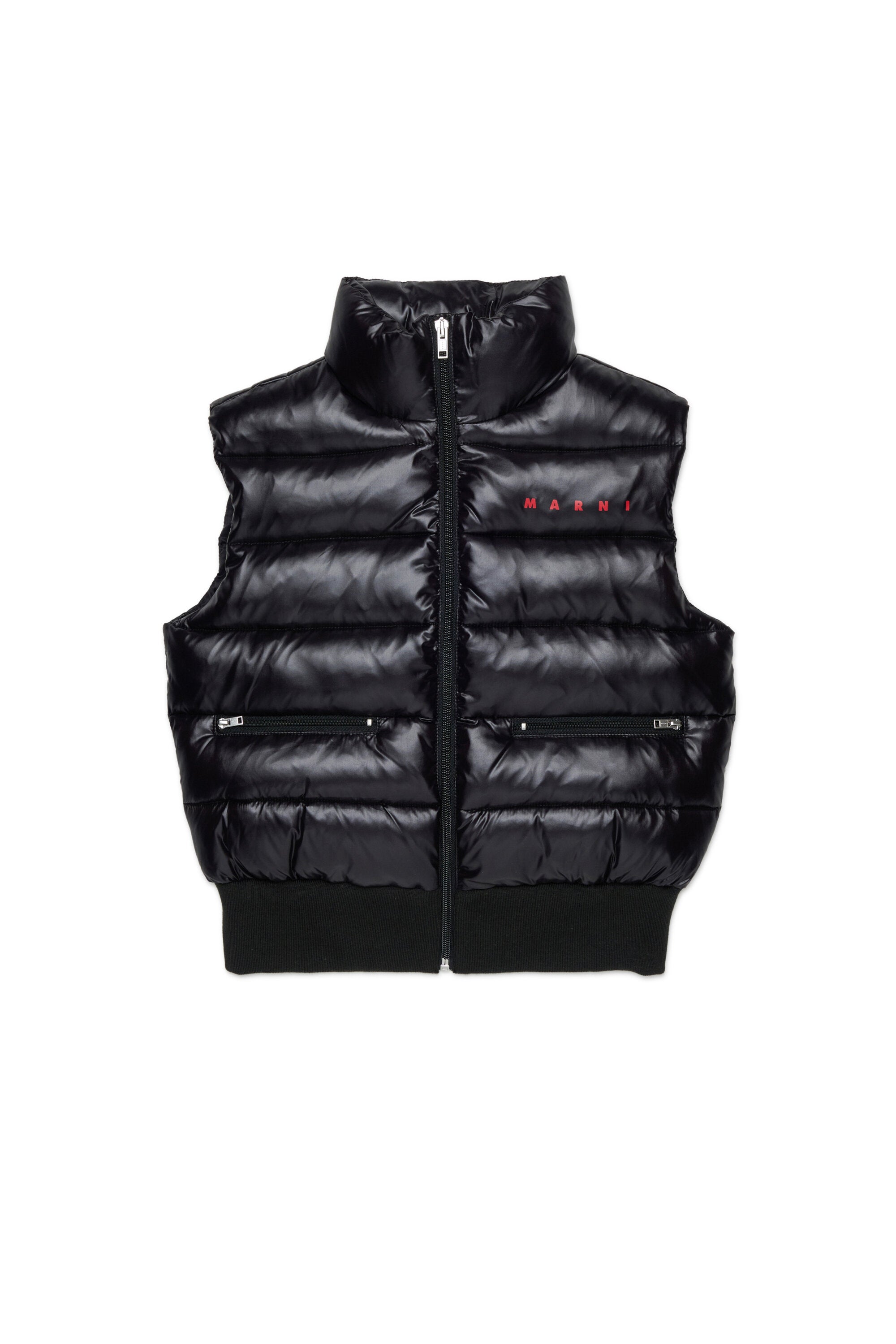 Sleeveless padded jacket