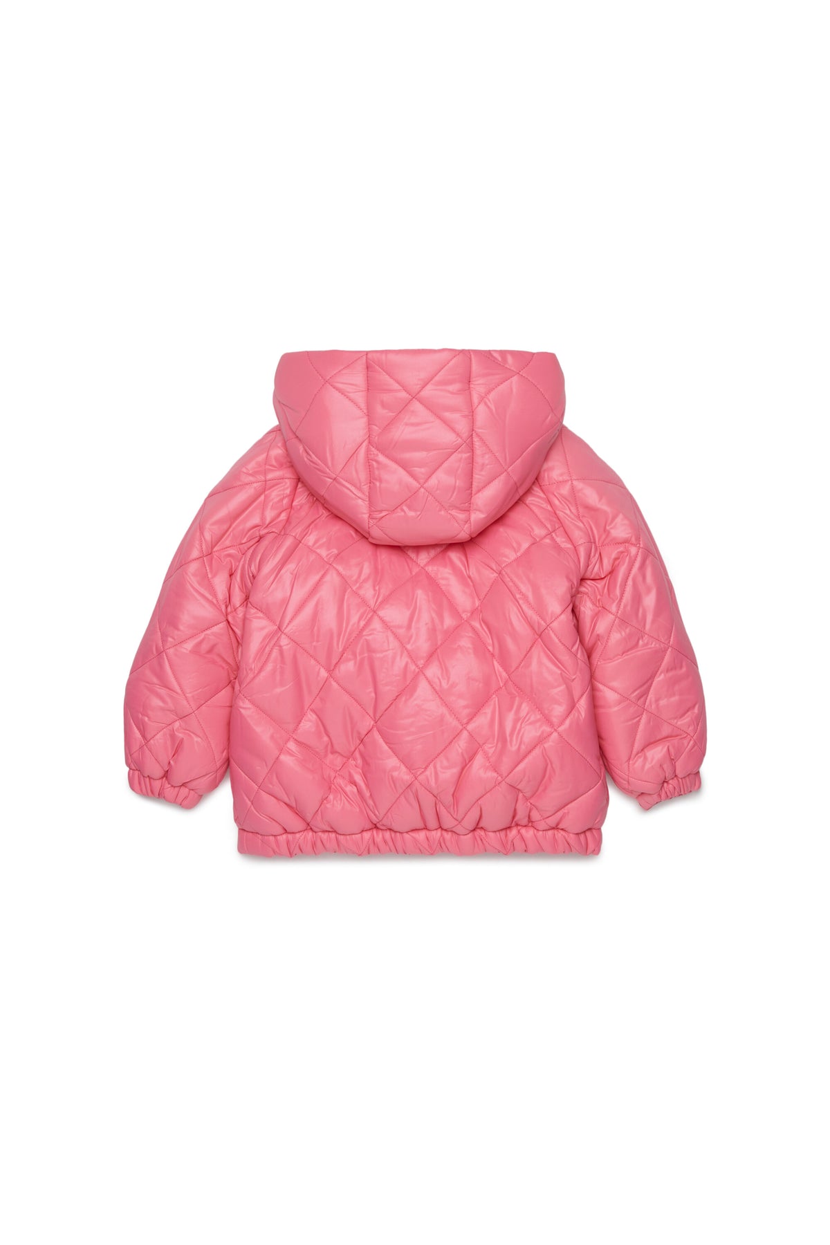Chaqueta acolchada con logo estampado