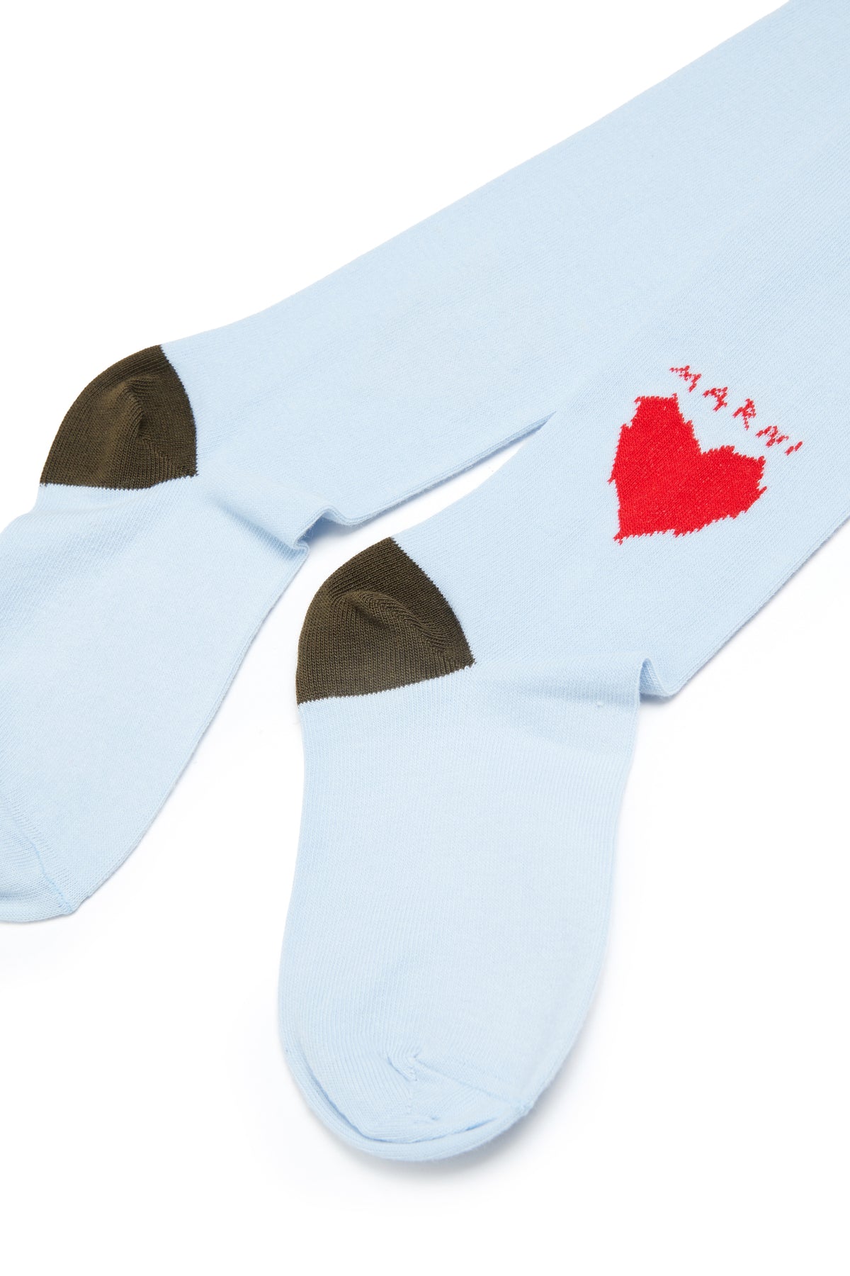 Leotardos con corazón y logo
