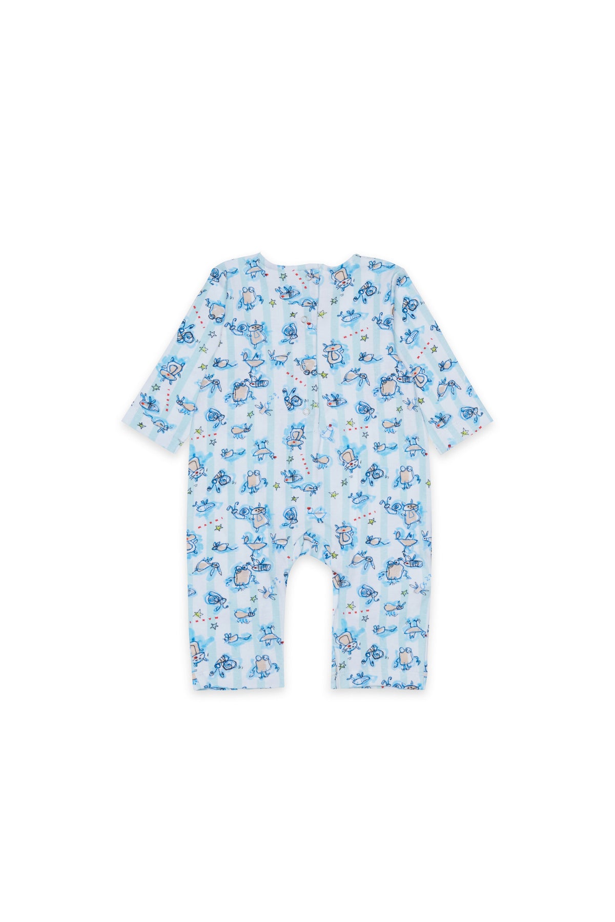 Newborn set with allover print