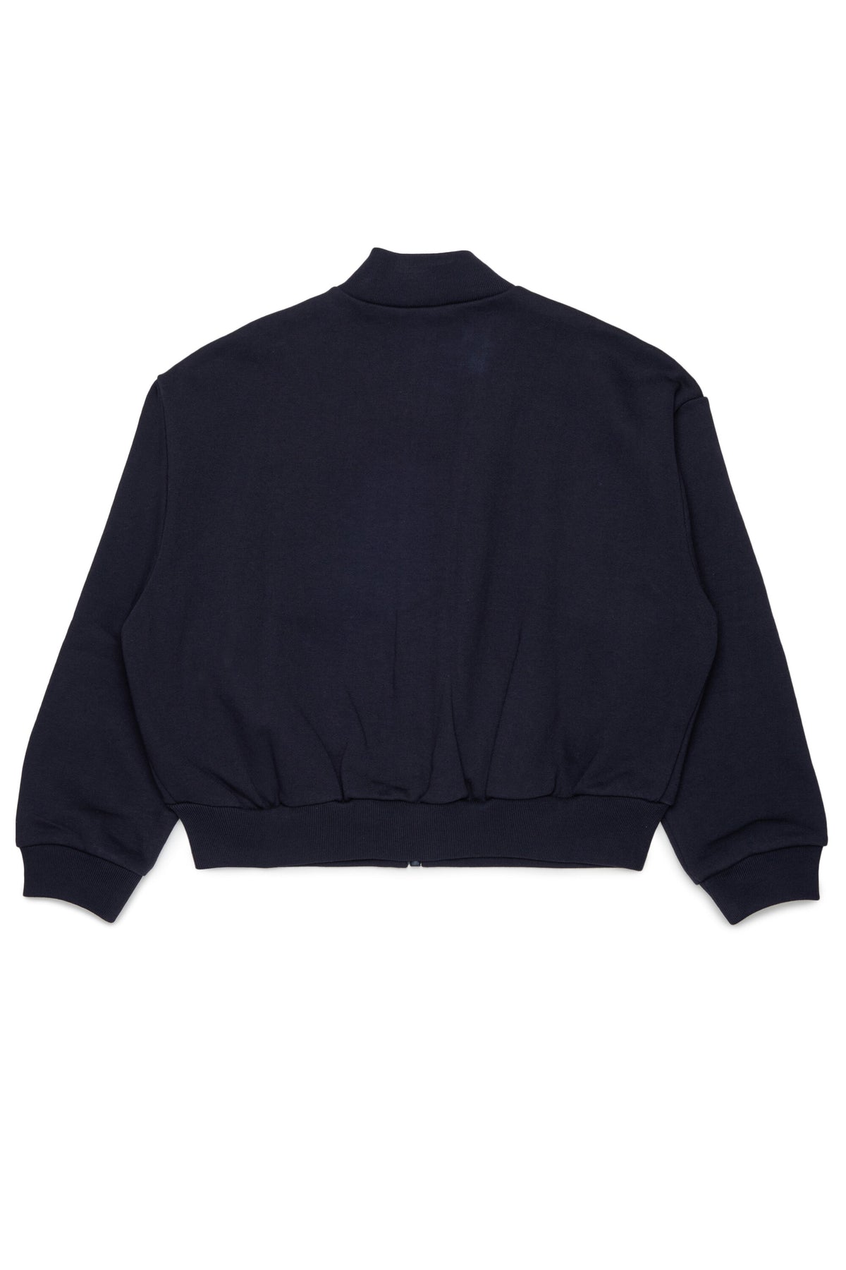 Zip-up sweatshirt with logo