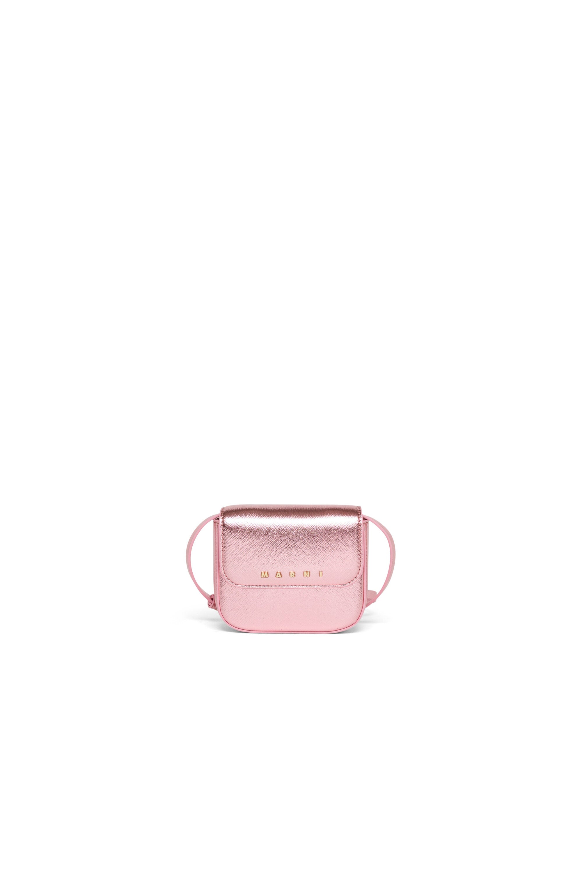 Punk crossbody bag with front flap