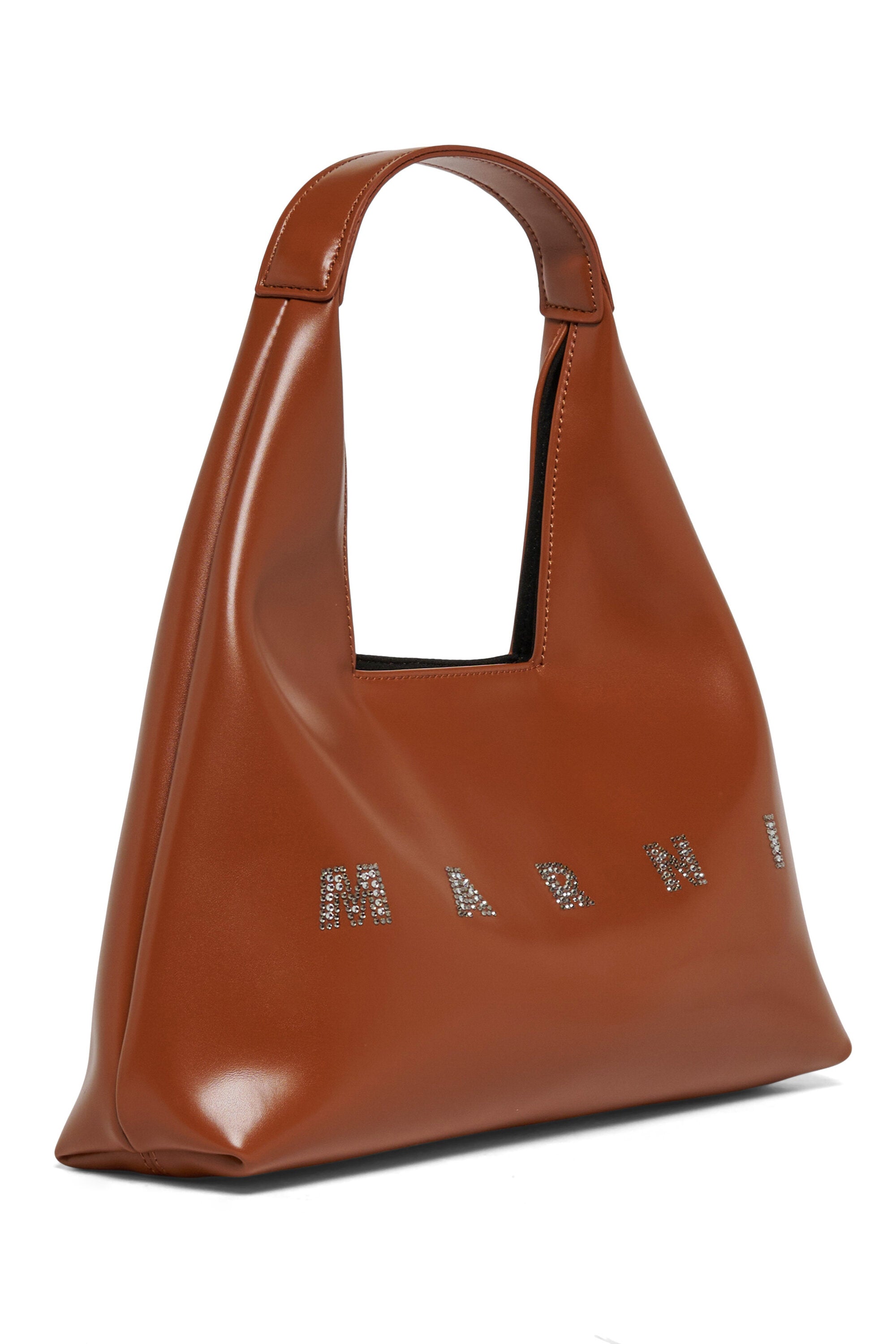 Shoulder bag with logo