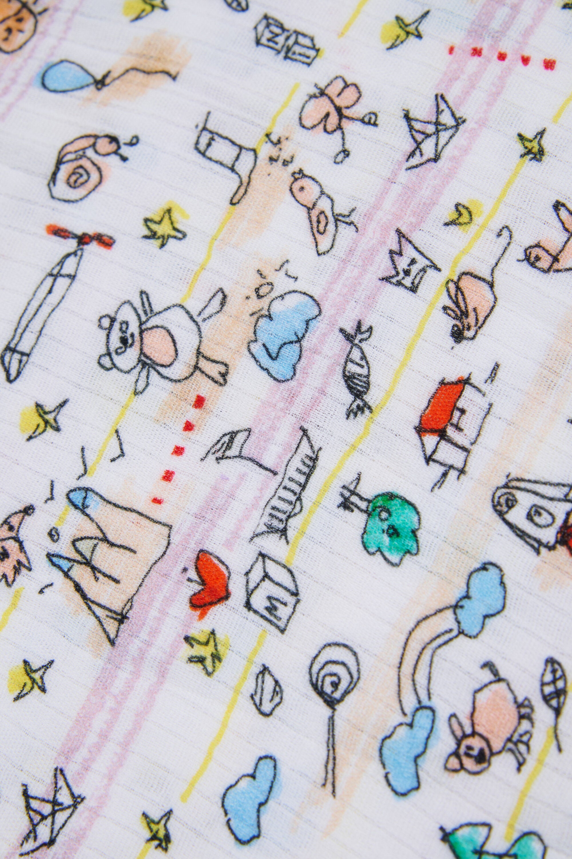 Sets de muselina con estampado allover