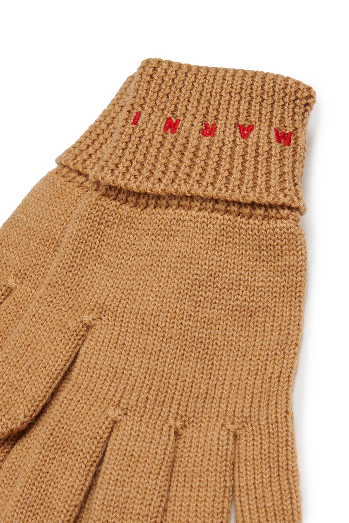 Guantes de punto con logo