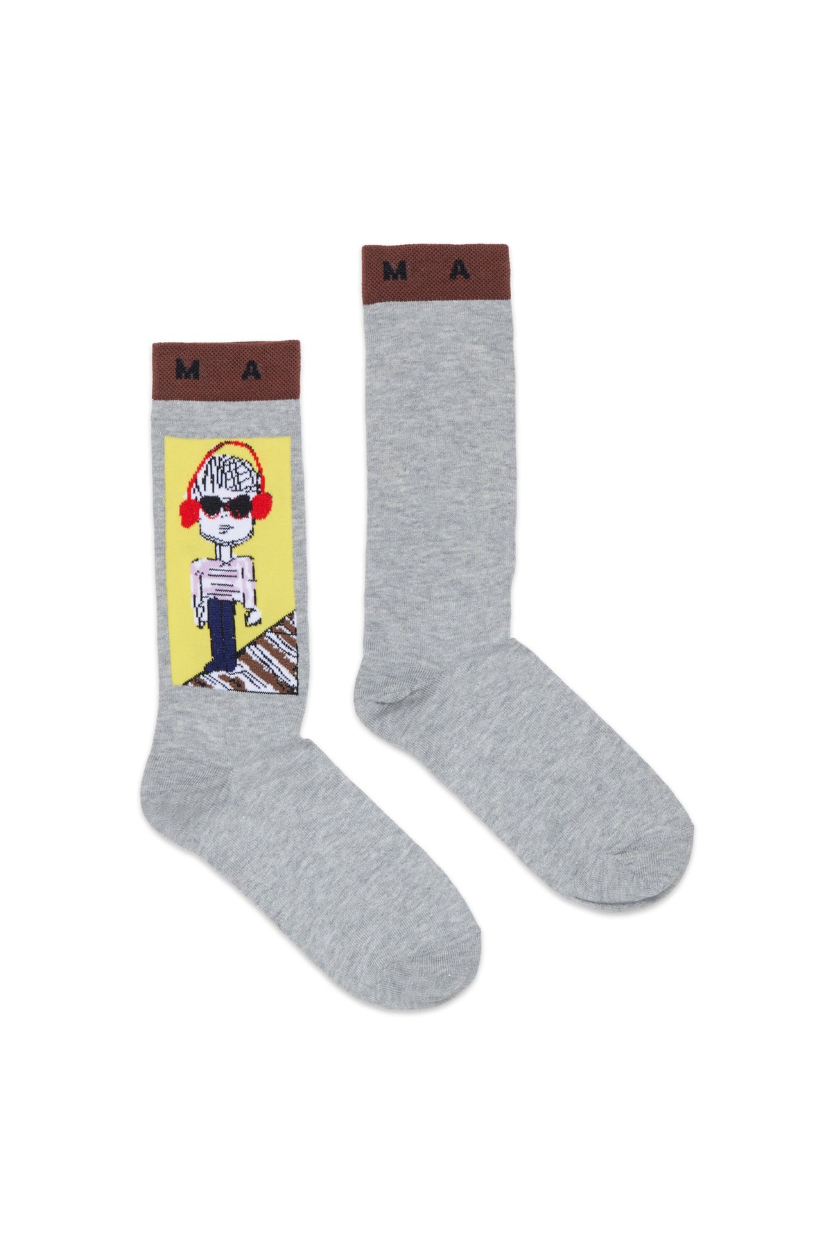 Calcetines con personaje gráfico