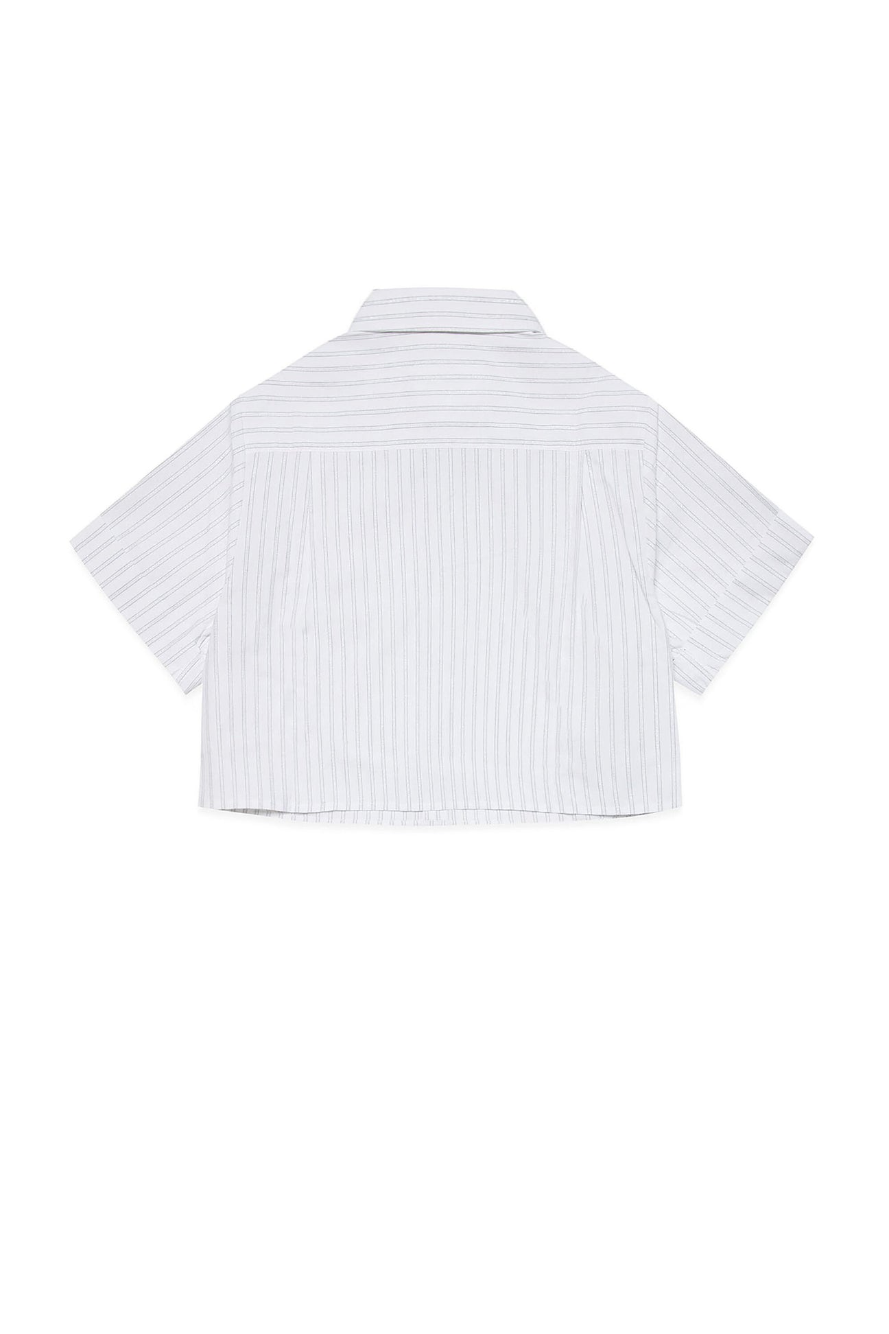 Formal striped cropped shirt Formal striped cropped shirt