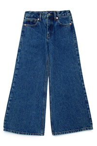 Mid blue bootcut jeans