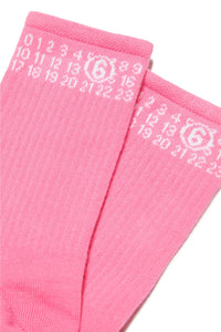 Calcetines de canalé con numeric logo