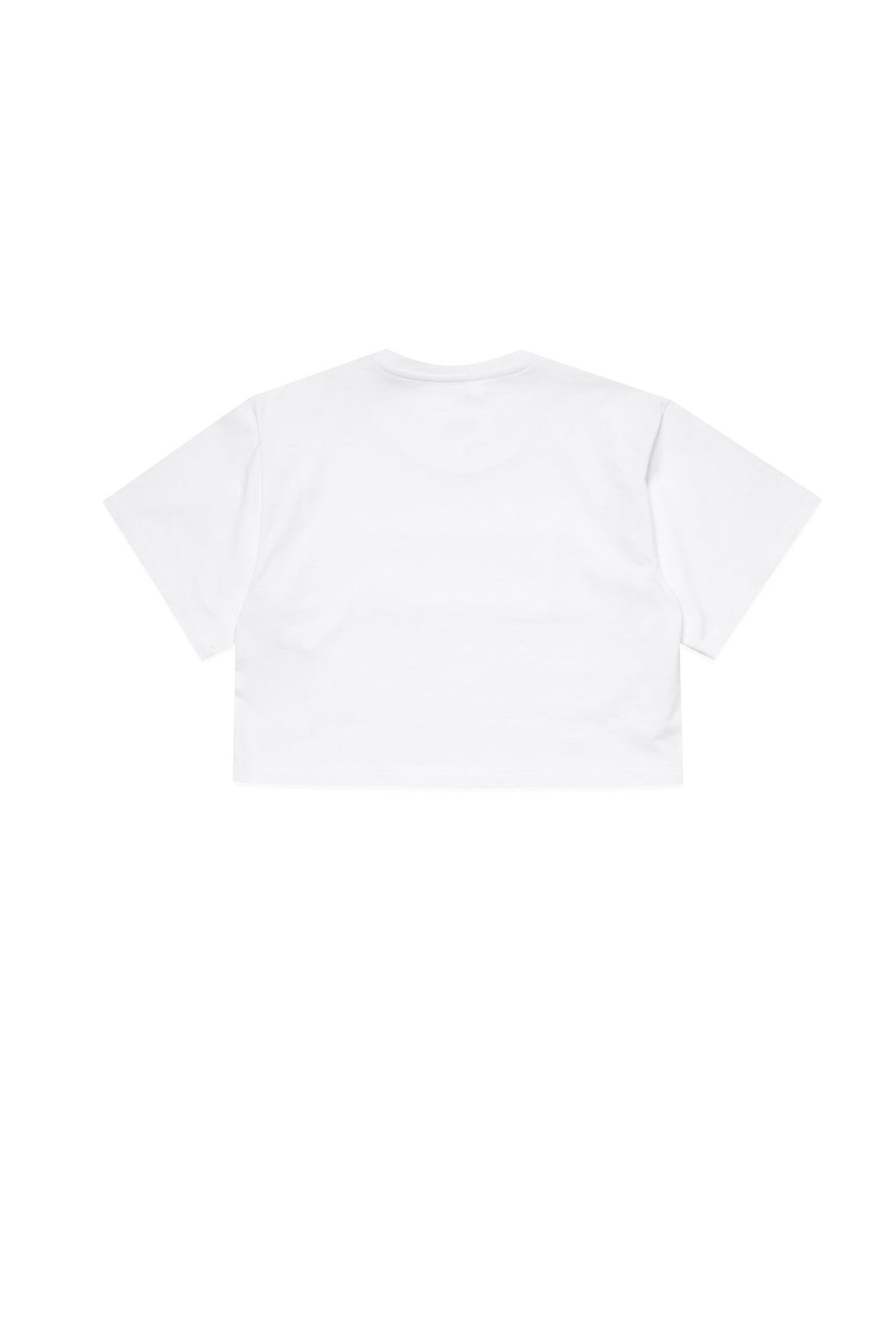 Cropped T-shirt branded with numeric logo Cropped T-shirt branded with numeric logo