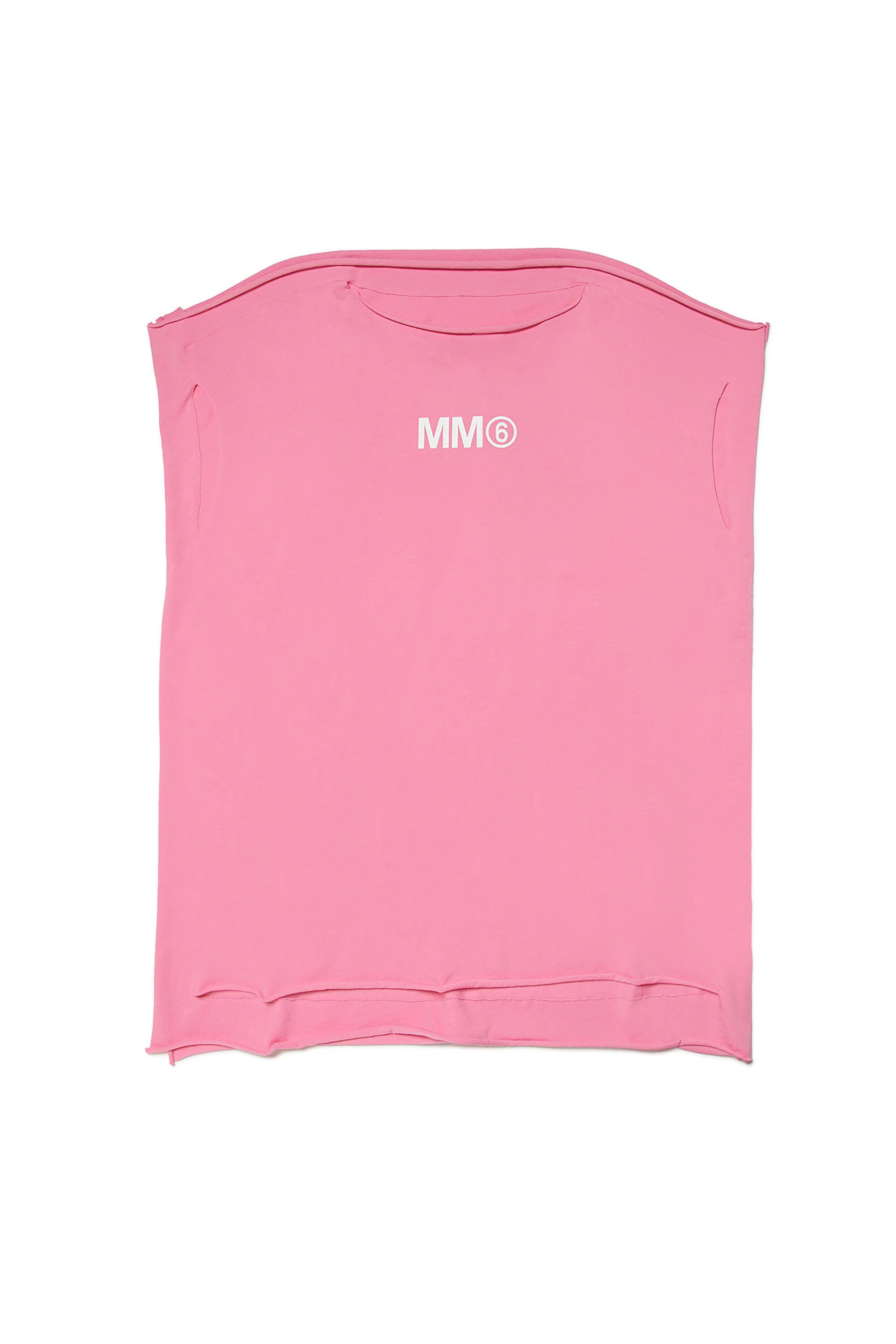 MM6】FLAT SLEEVELESS TOPS 144T Tシャツ