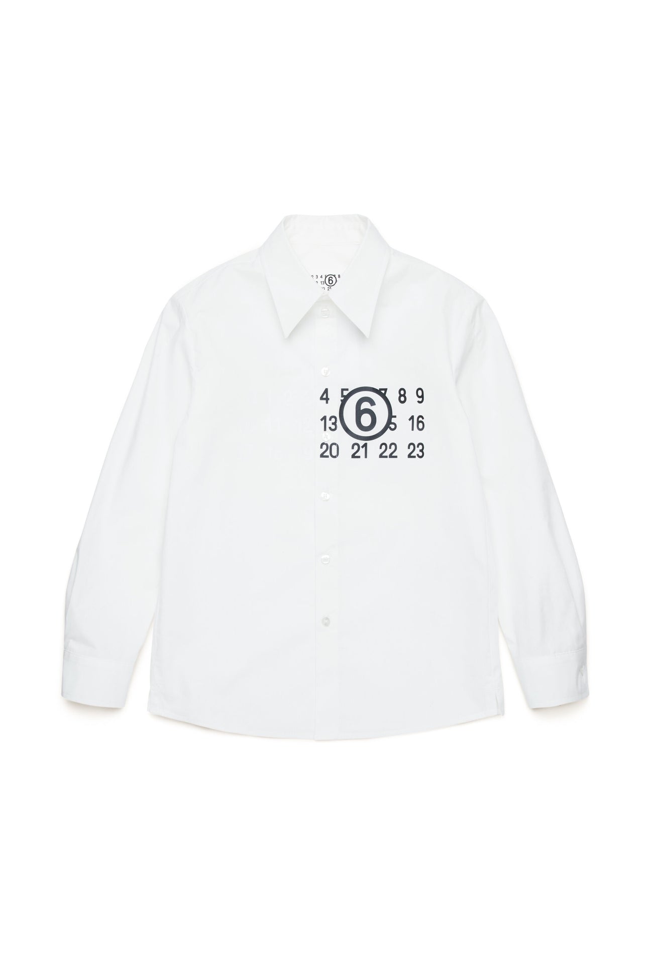 Camisa de popelín con logo Numeric Camisa de popelín con logo Numeric