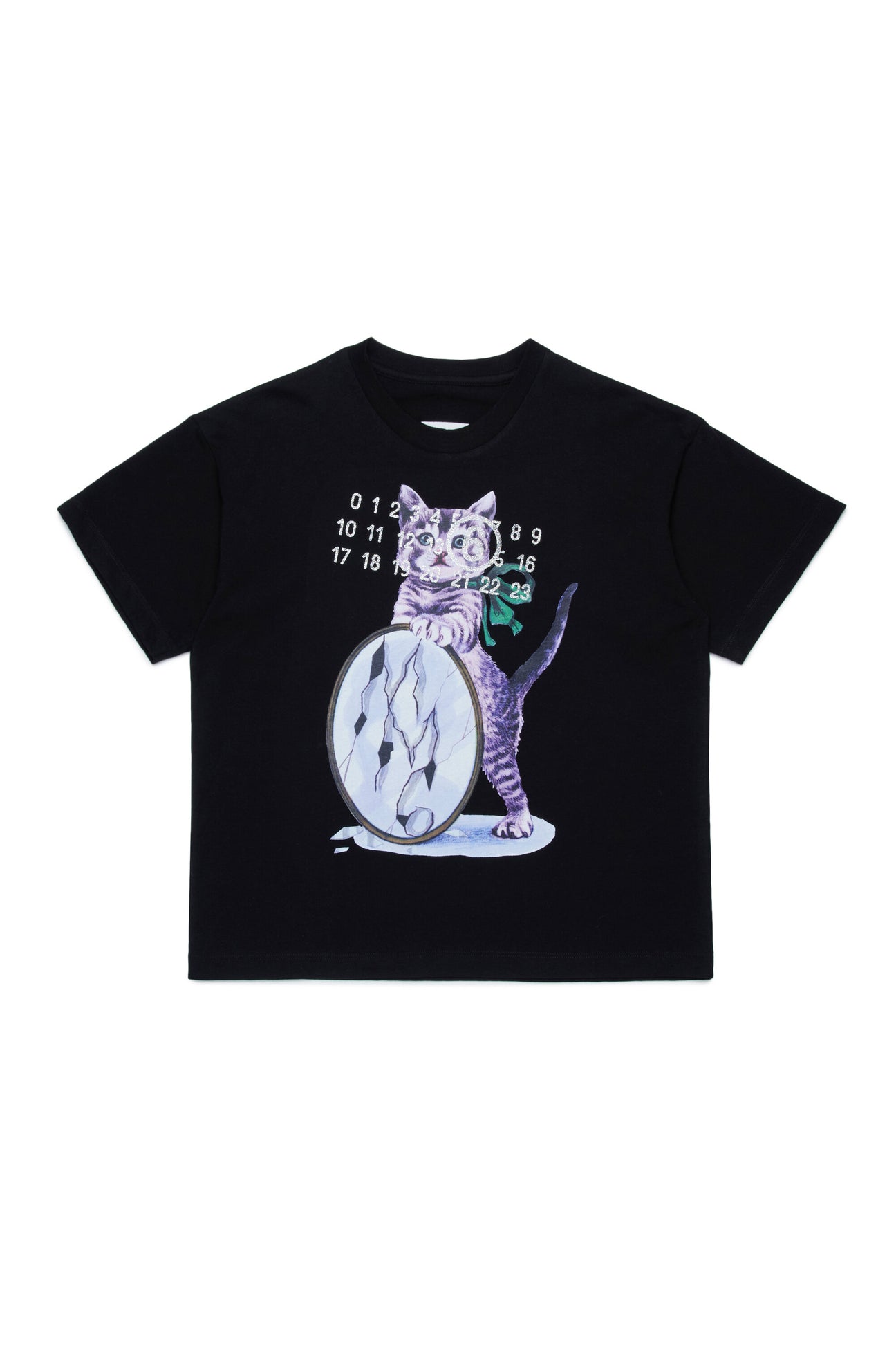 Camiseta con diseño de gatito 