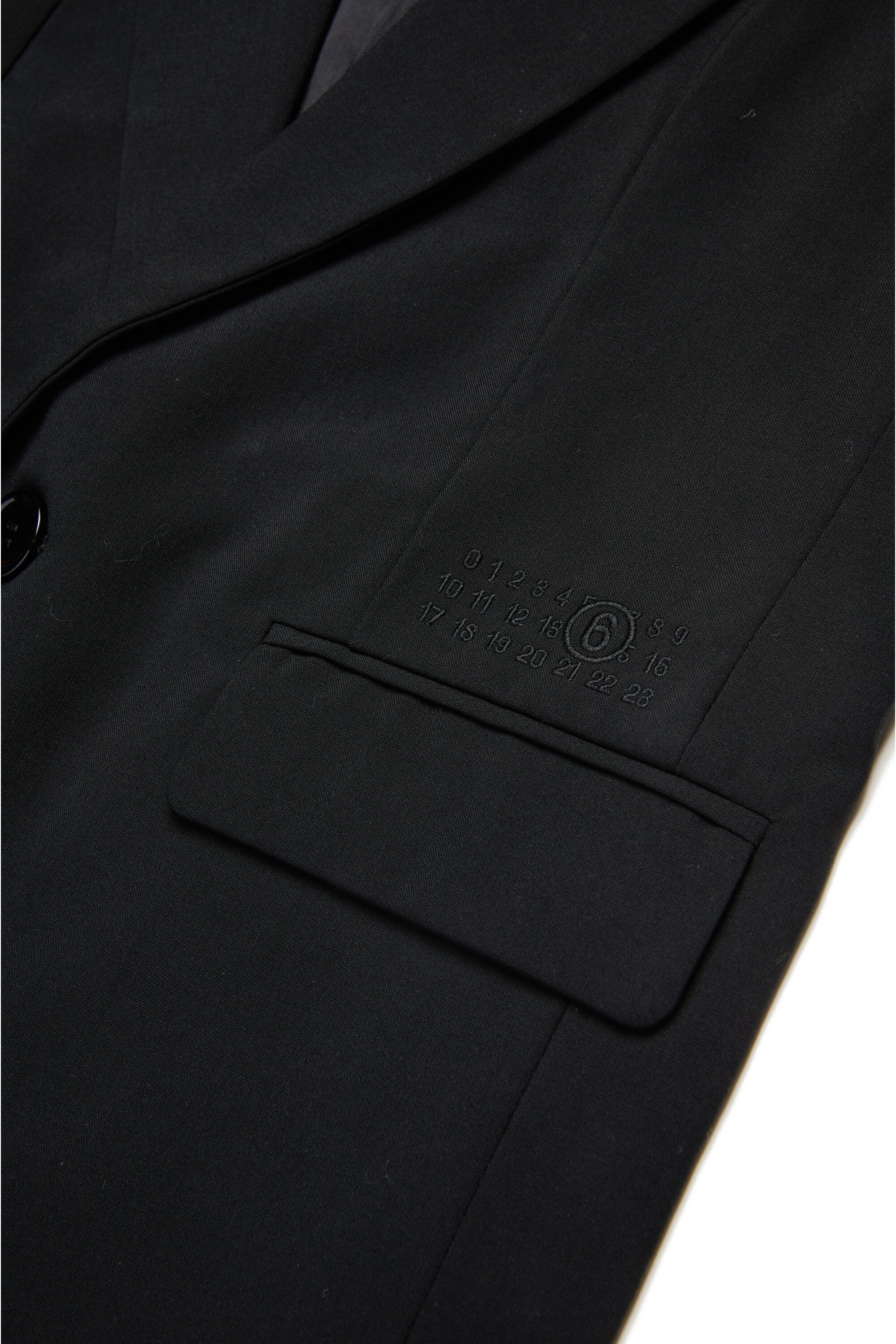 Chaleco formal de lana fría