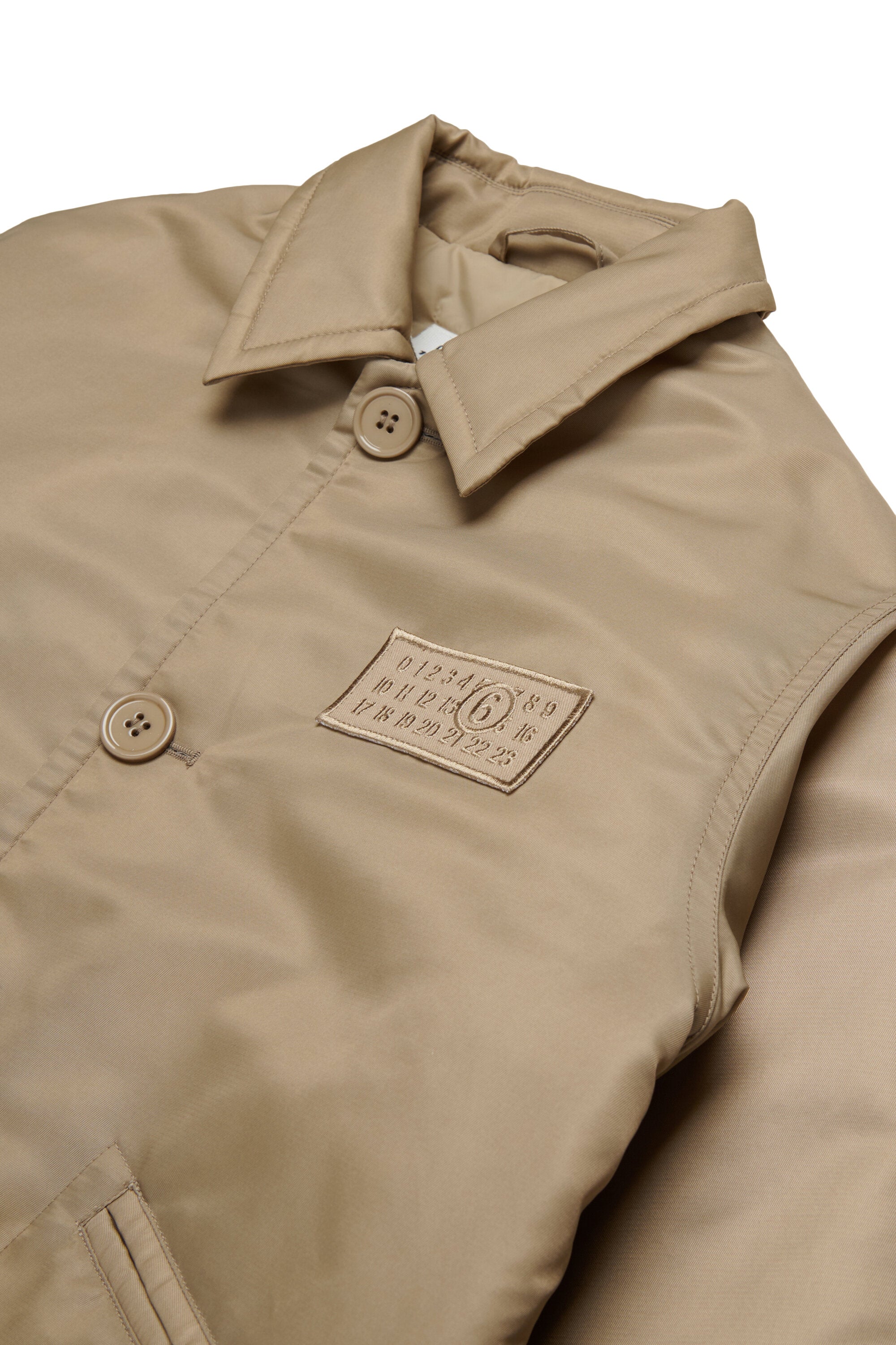 Chaqueta de sarga con parche