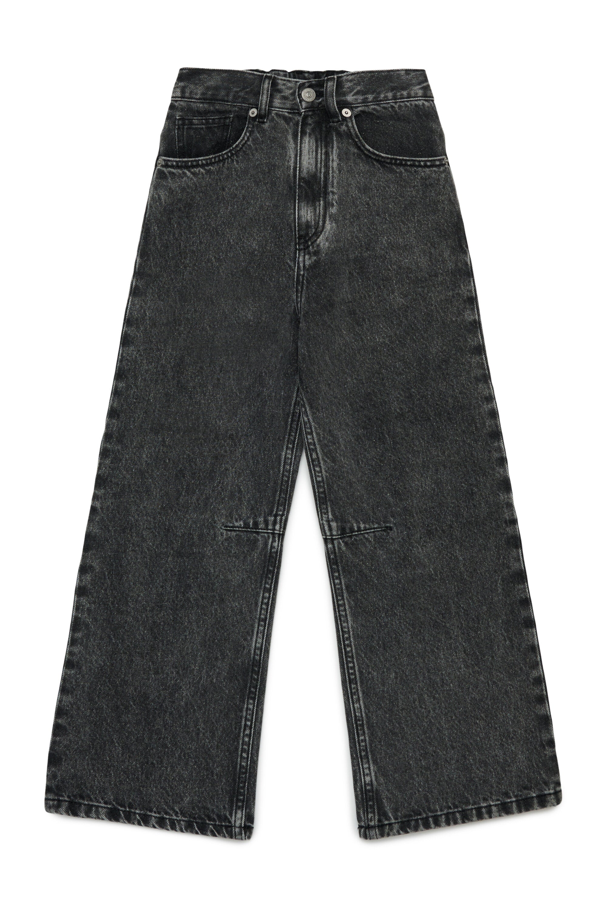 Shaded black regular jeans