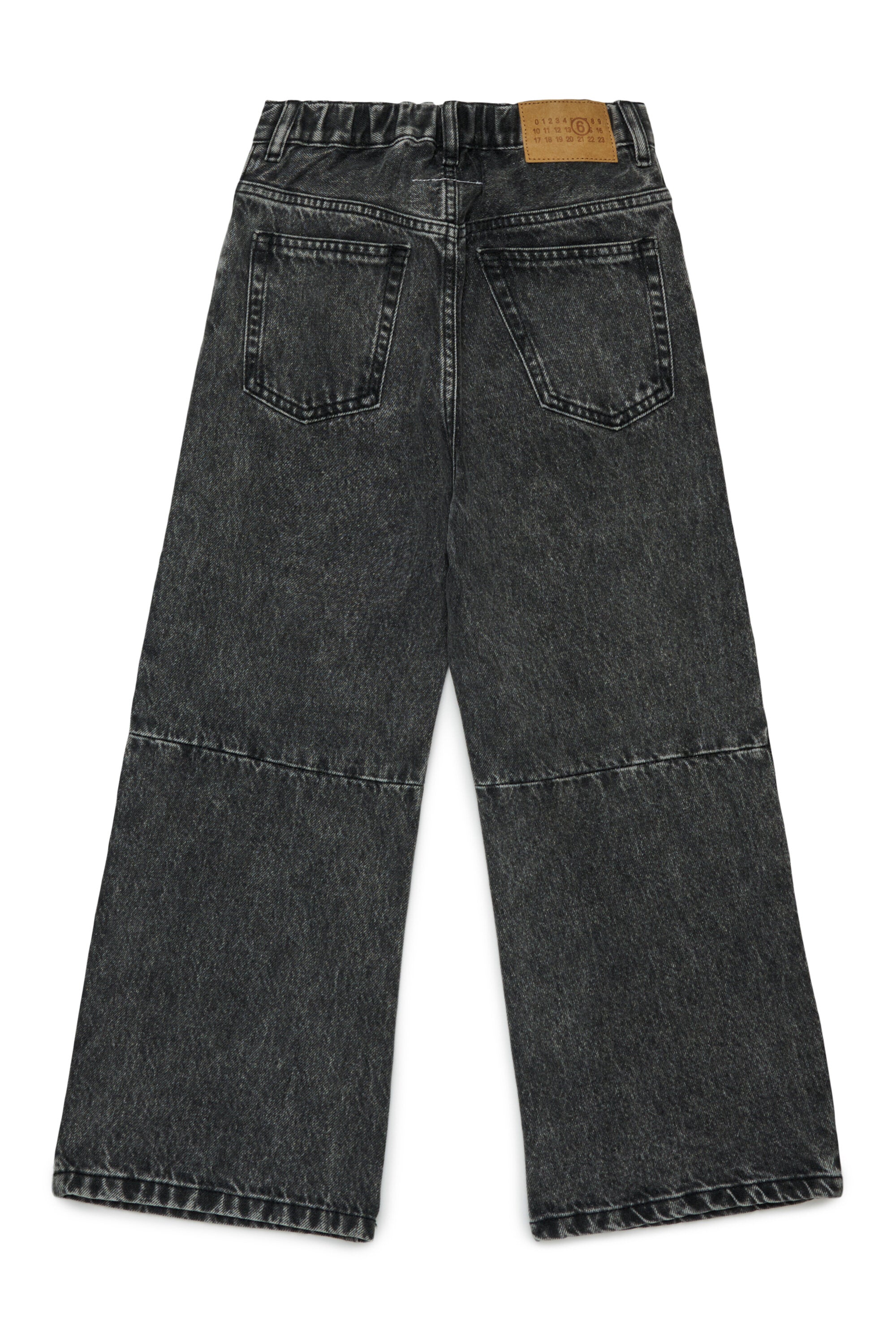 MM6 ブラック　ジーンズ MM6 black shaded regular jeans for teens | BRAVE KID