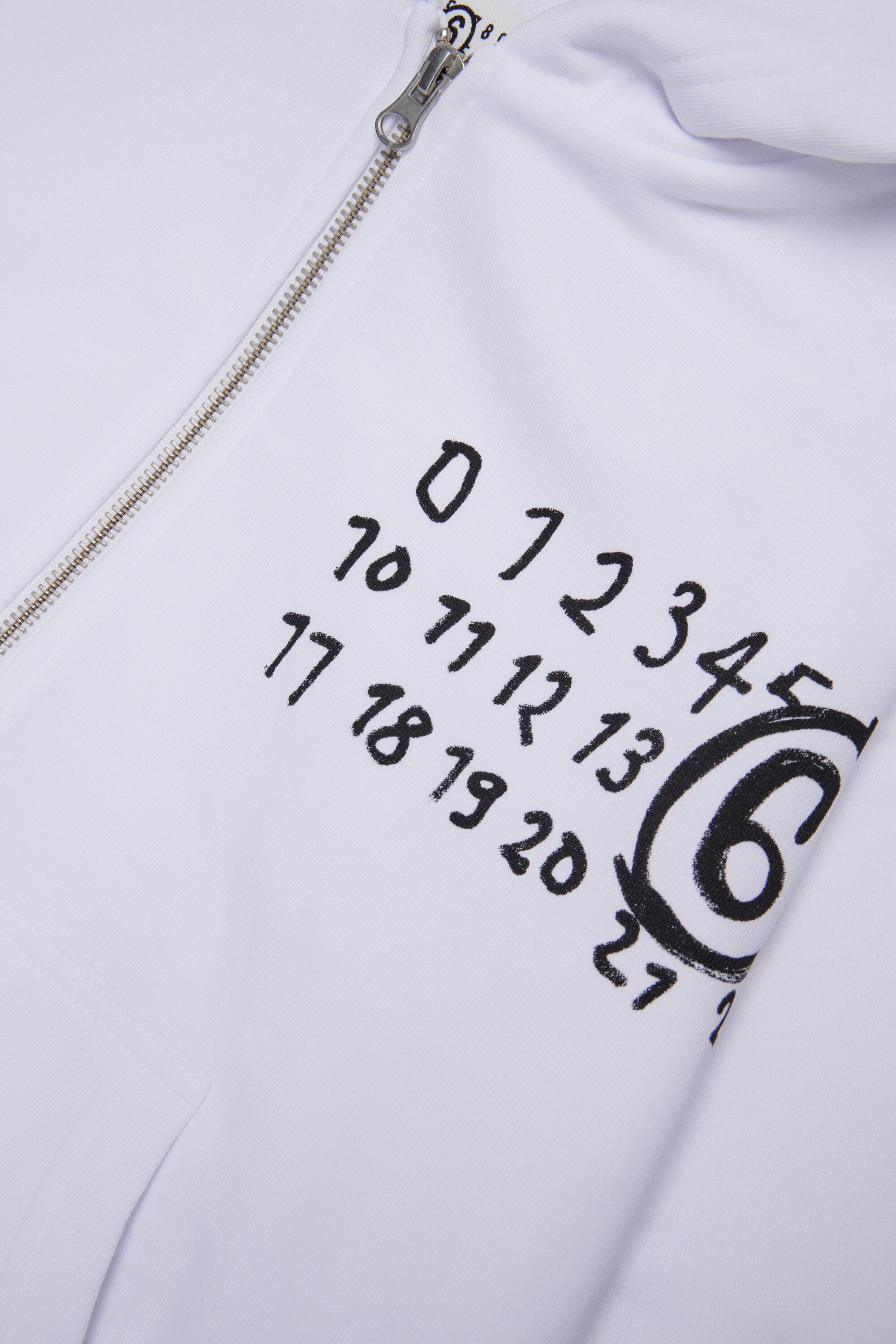 Hooded sweatshirt with Hand Written logo